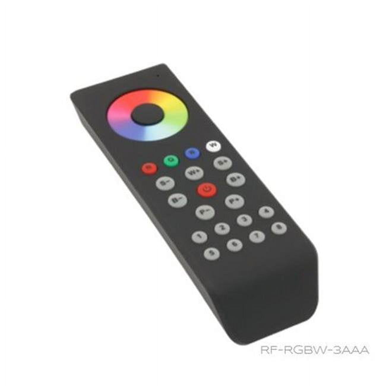 American Lighting RF-RgBW-3AAA Wireless RgBW RF control for use with Trulux RF Reciever  Black