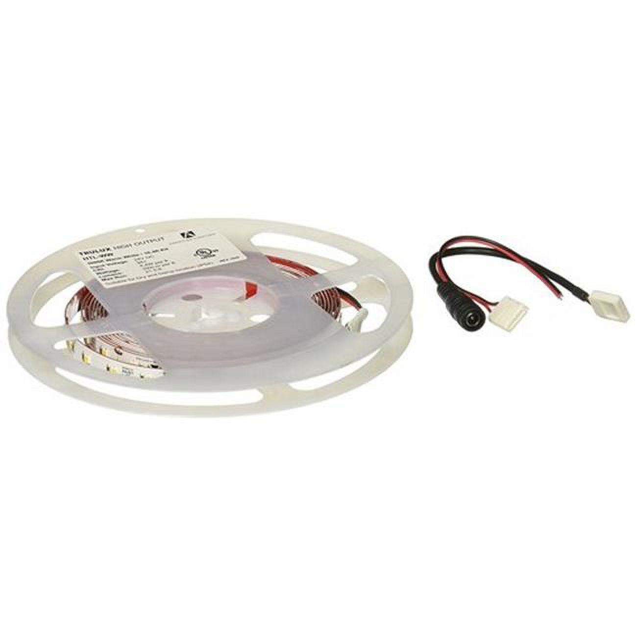 Trulux Ip54 High-Output Led Tape Light Reel, Warm White 3000K, Reel - 100Ft, Htl-Ww-100