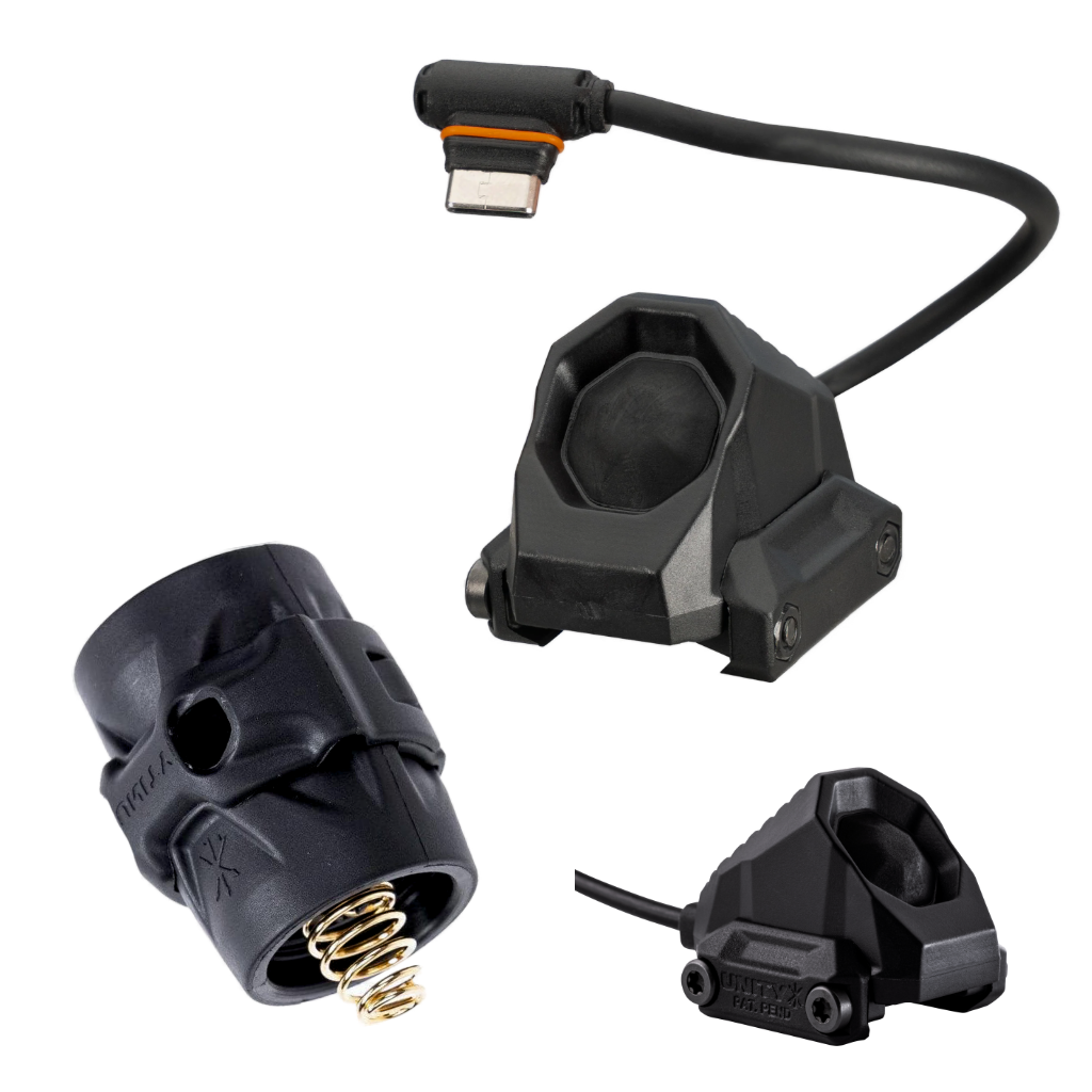 18650 LED Rifle Mounted Light - 6x Anodized Colors