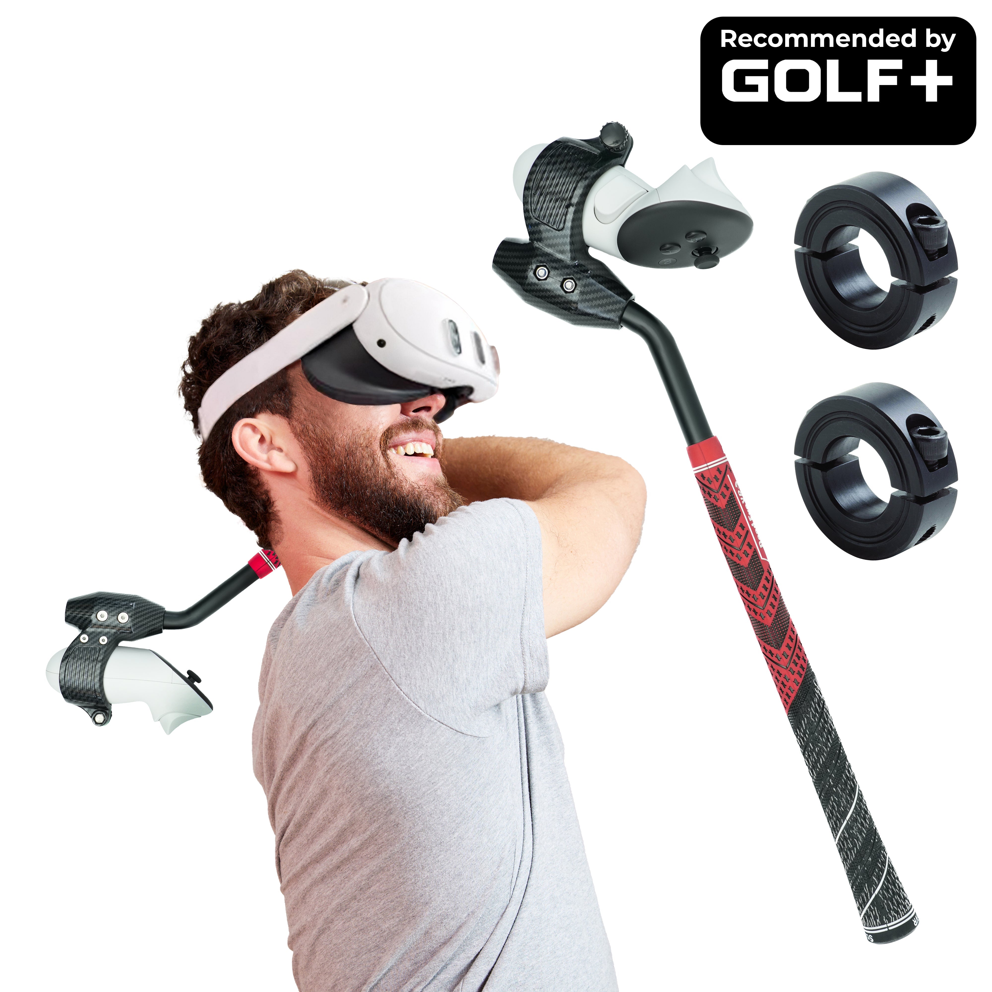 DriVR Ace - VR Golf Club Handle Accessory - Compatible with Quest
