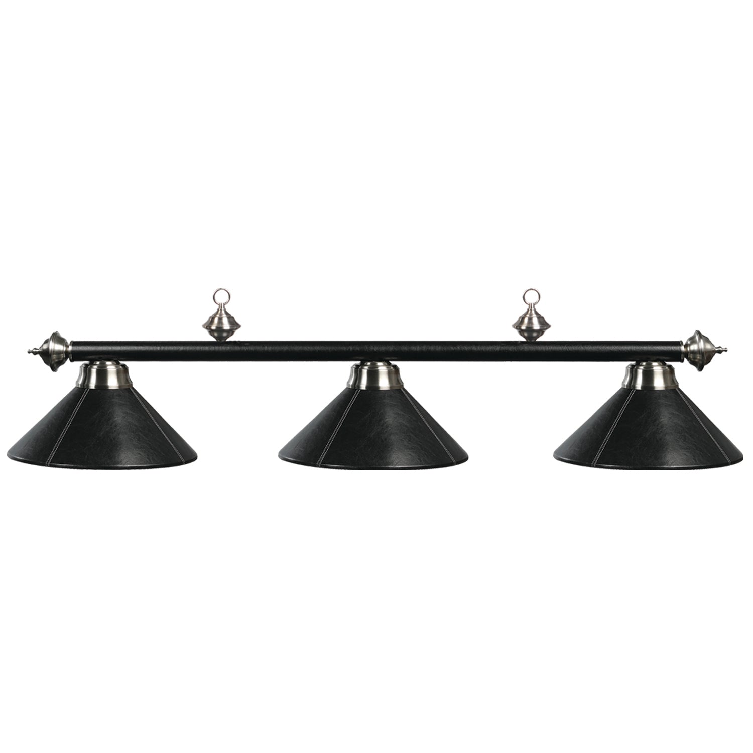 3 LT-54'' BILLIARD LIGHT-LEATHER/BLACK