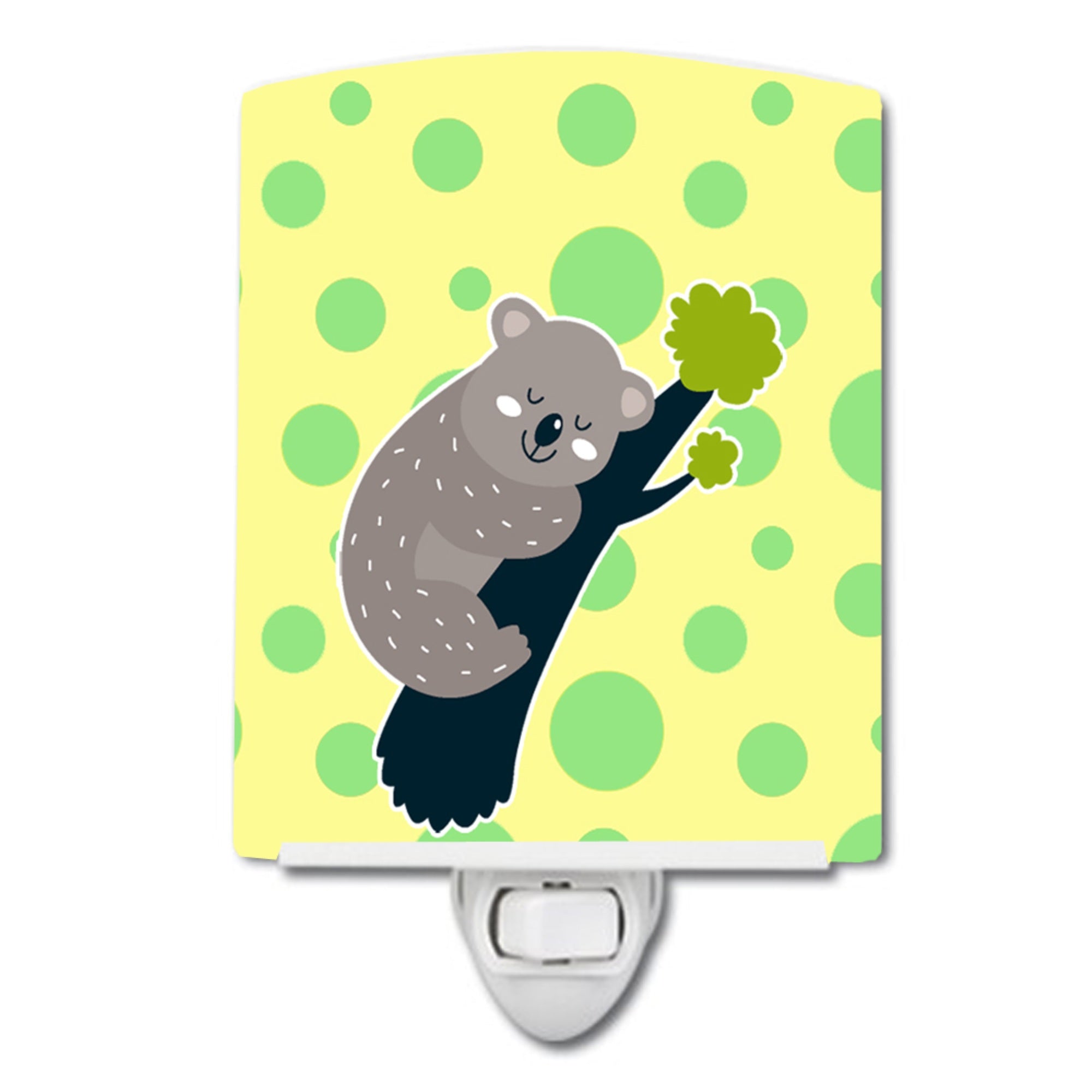  inchCarolines Treasures Koala Bear Ceramic Night Light, Naptime, Multicolor, 6 inch inch x 4 inch inch inch