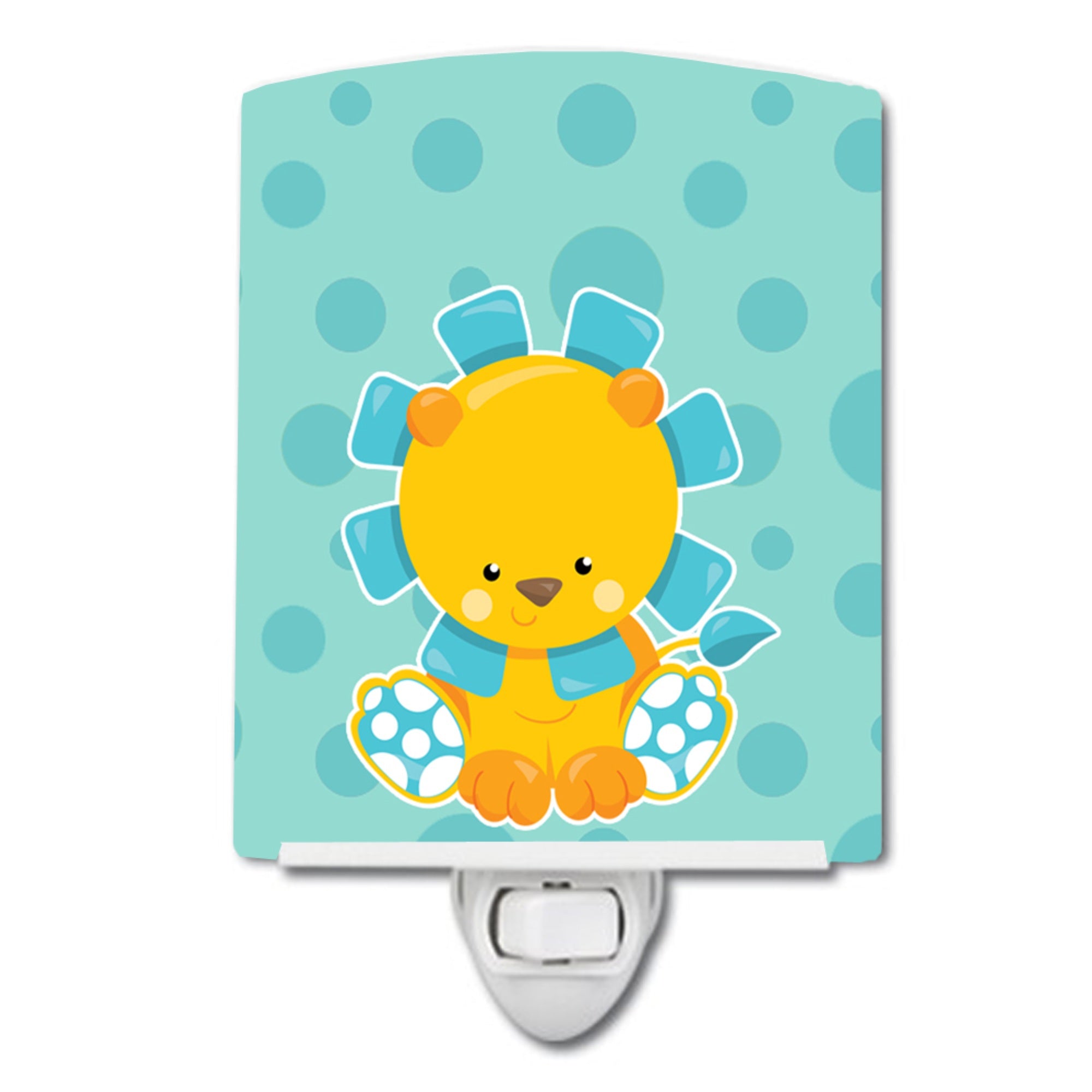  inchCarolines Treasures Boy Ceramic Night Light, Li, Blue, 6 inch inch x 4 inch inch inch
