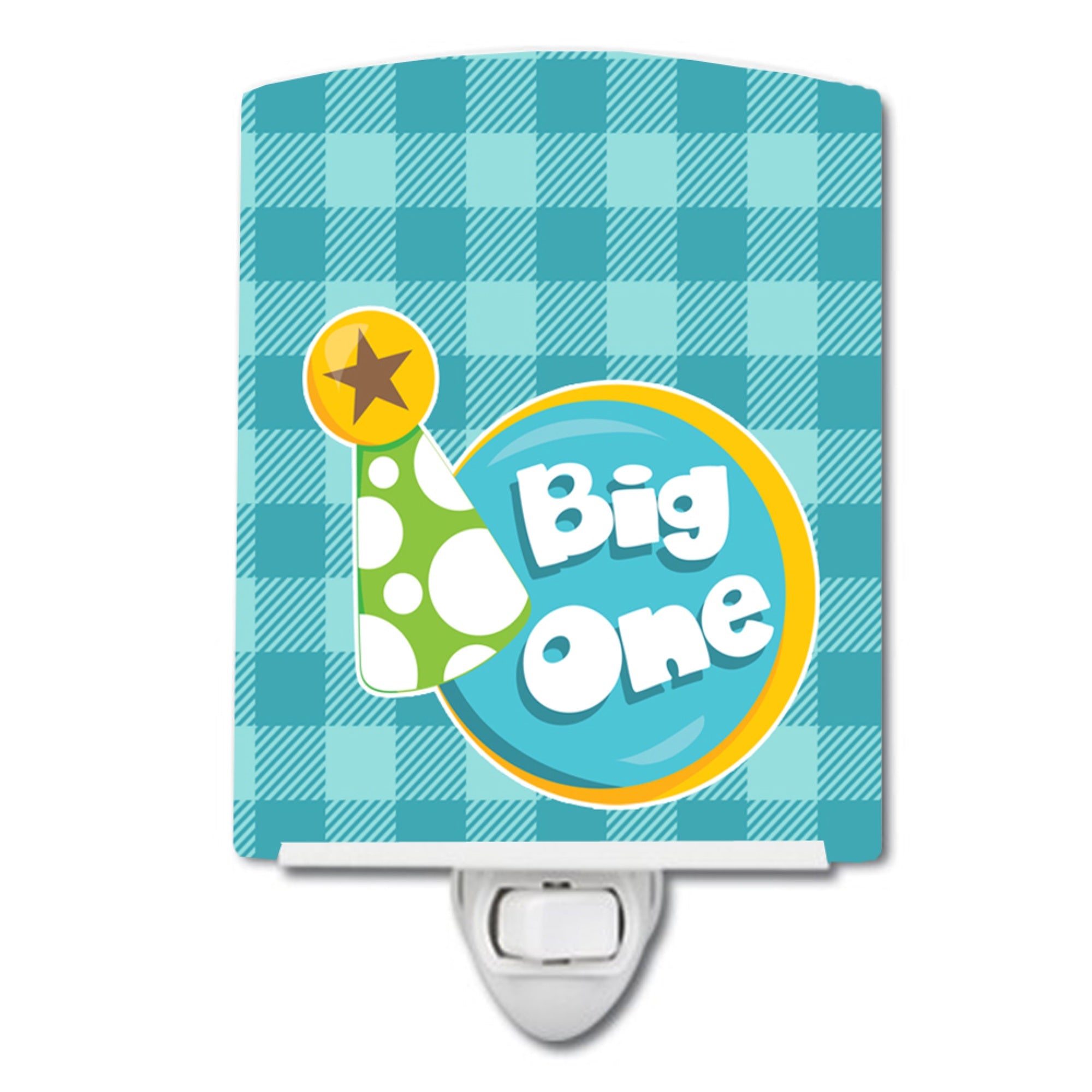  inchCarolines Treasures Boy Big Ceramic Night Light, One, Blue, 6 inch inch x 4 inch inch inch