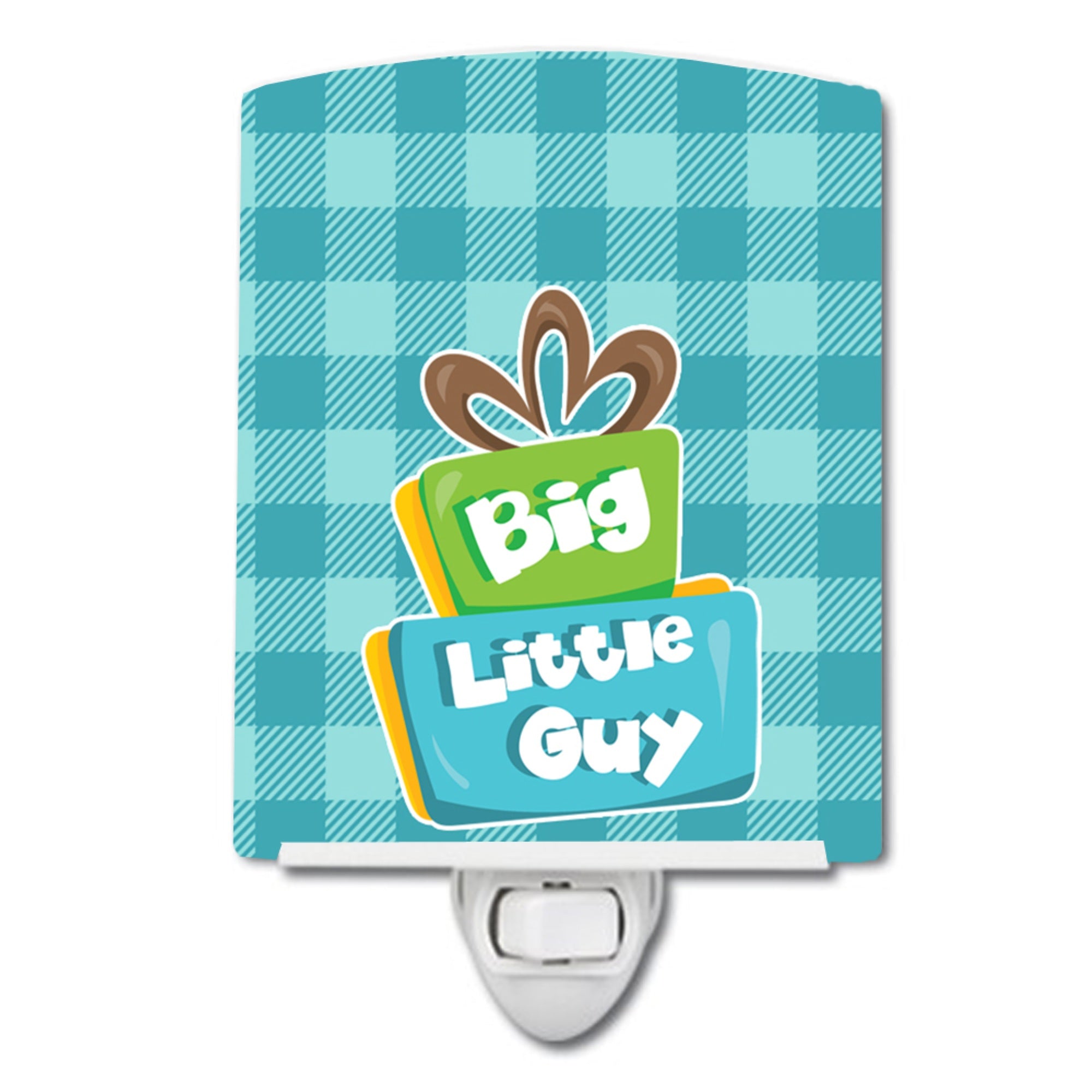  inchCarolines Treasures Boy Big Ceramic Night Light, Little Guy, Blue, 6 inch inch x 4 inch inch inch