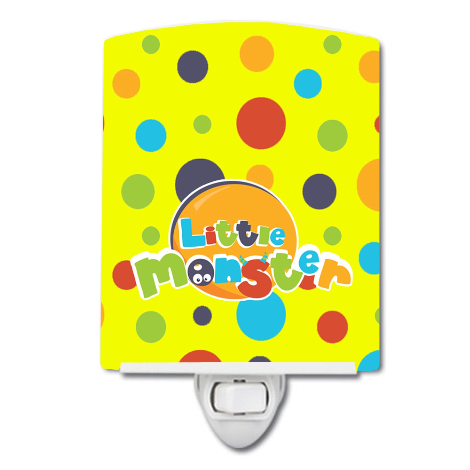  inchCarolines Treasures Little Monster Ceramic Night Light, Multicolor, 6 inch inch x 4 inch inch inch