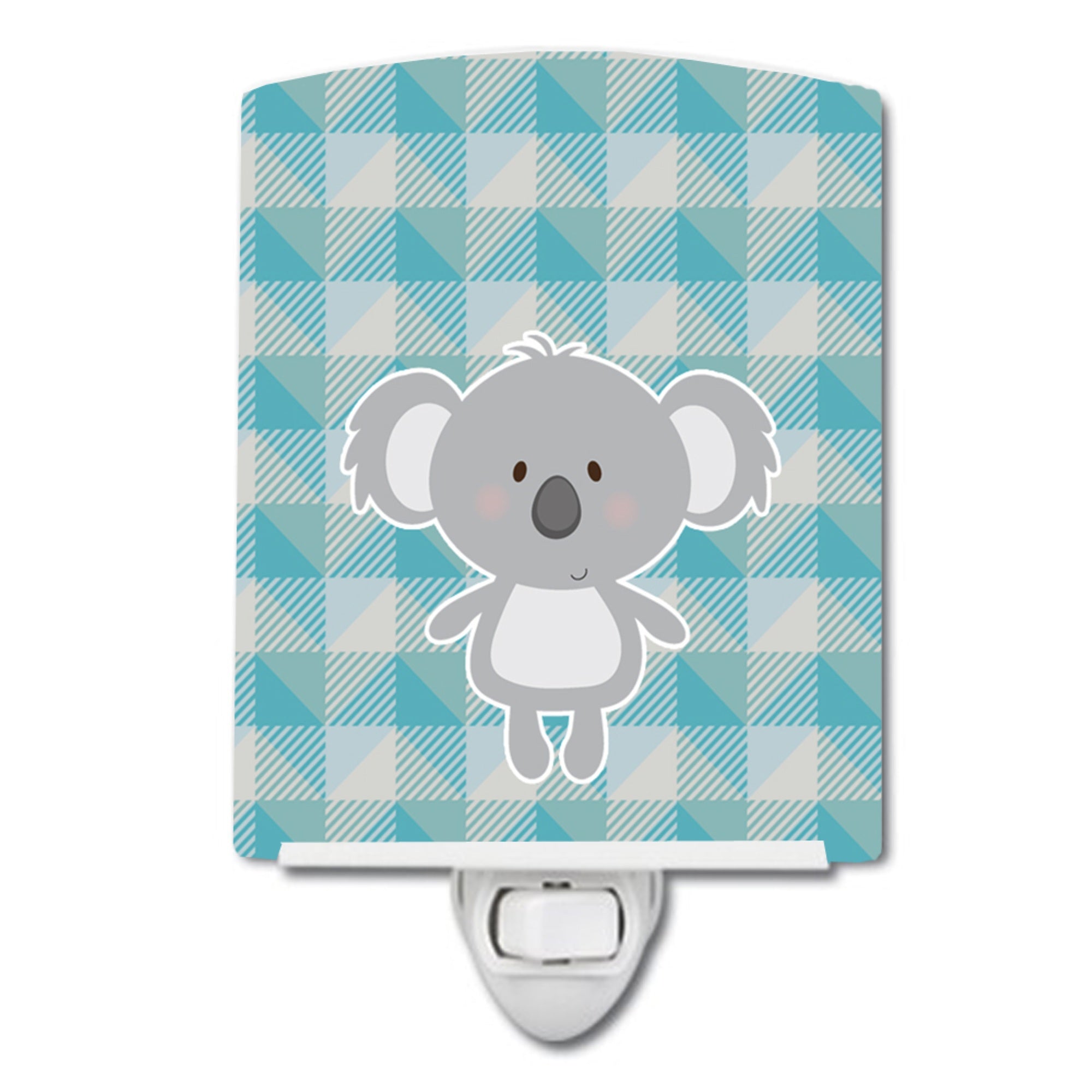  inchCarolines Treasures Koala Bear Ceramic Night Light, Blue, 6 inch inch x 4 inch inch inch