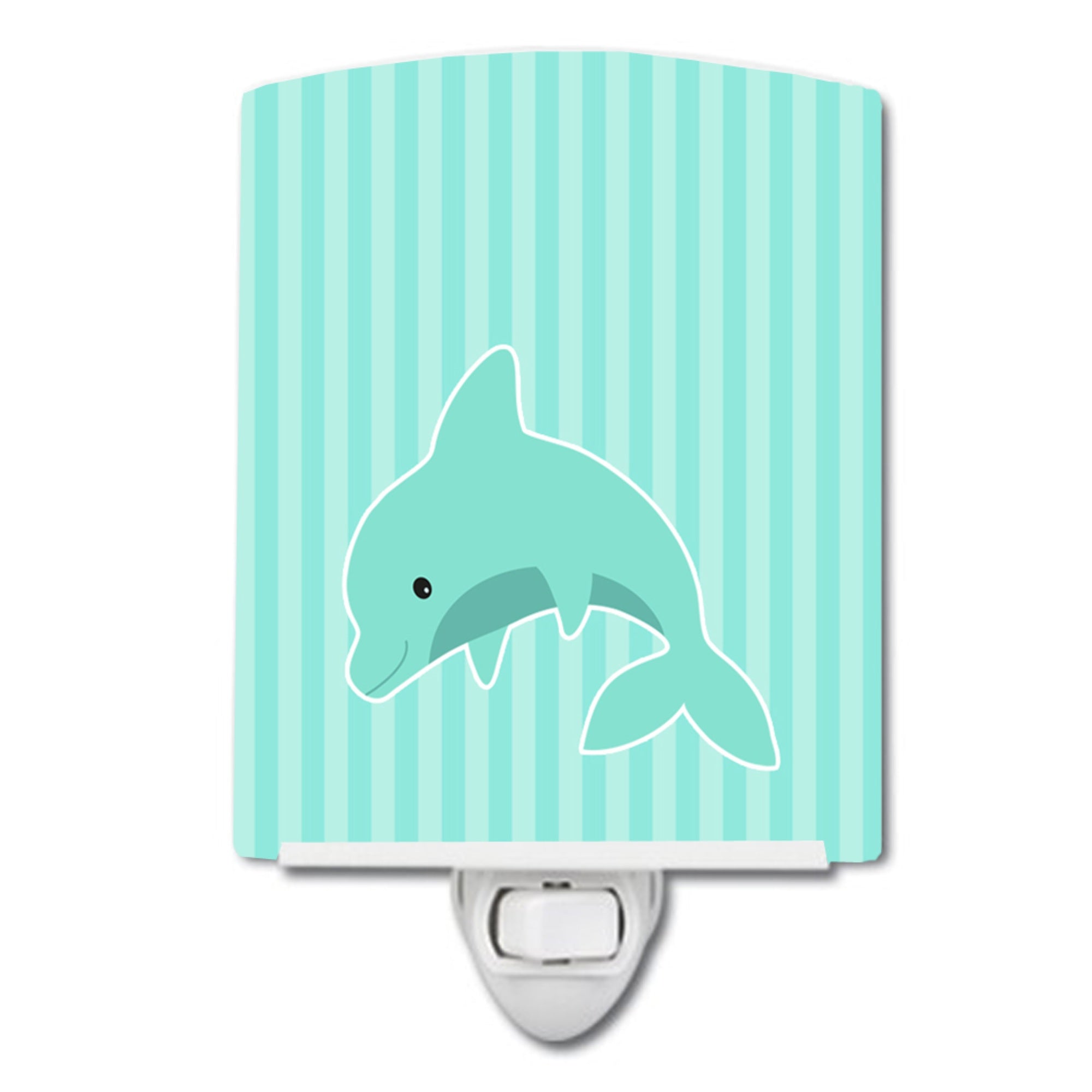 inchCarolines Treasures Dolphin Ceramic Night Light, Blue, 6 inch inch x 4 inch inch, BB7120CNL inch