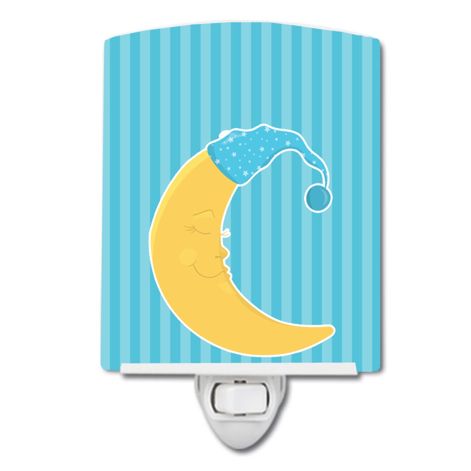  inchCarolines Treasures Baby Boy Bear Ceramic Night Light, Moon, Blue, 6 inch inch x 4 inch inch inch