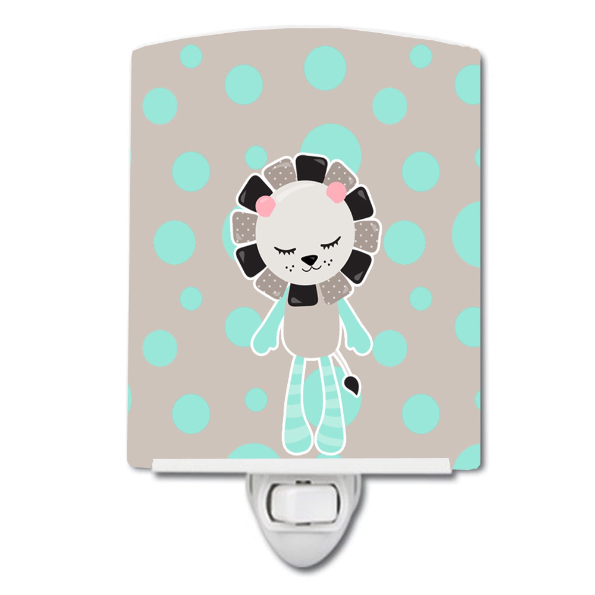  inchCarolines Treasures Ceramic Night Light, LiDoll, Multicolor, 6 inch inch x 4 inch inch inch