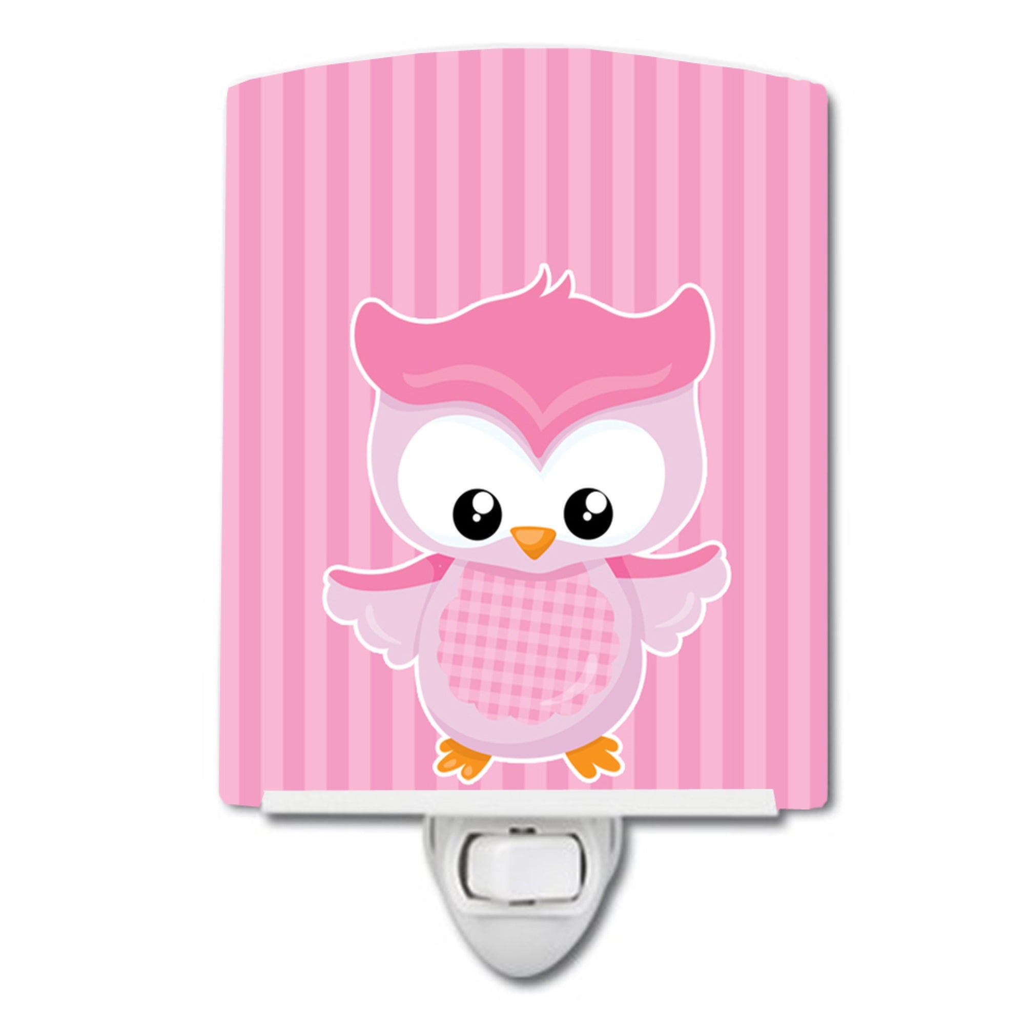  inchCarolines Treasures Girl Bird Ceramic Night Light, Pink/Blue, 6 inch inch x 4 inch inch inch