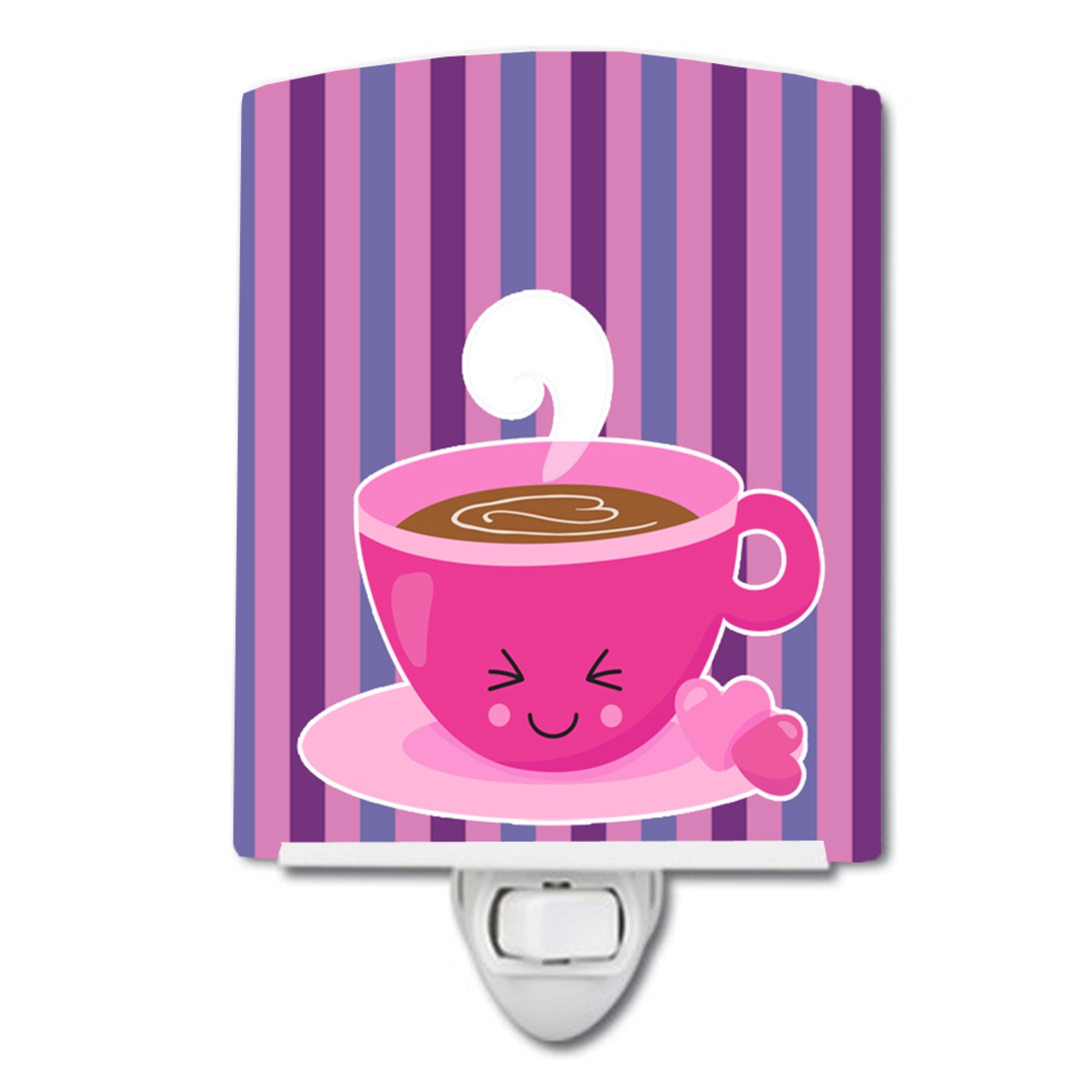  inchCarolines Treasures Ceramic Night Light, Latte, Multicolor, 6 inch inch x 4 inch inch inch