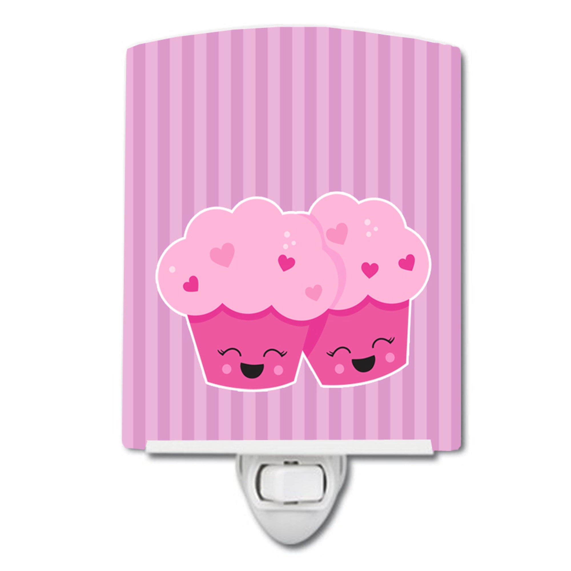  inchCarolines Treasures Ceramic Night Light, Muffins, Multicolor, 6 inch inch x 4 inch inch inch