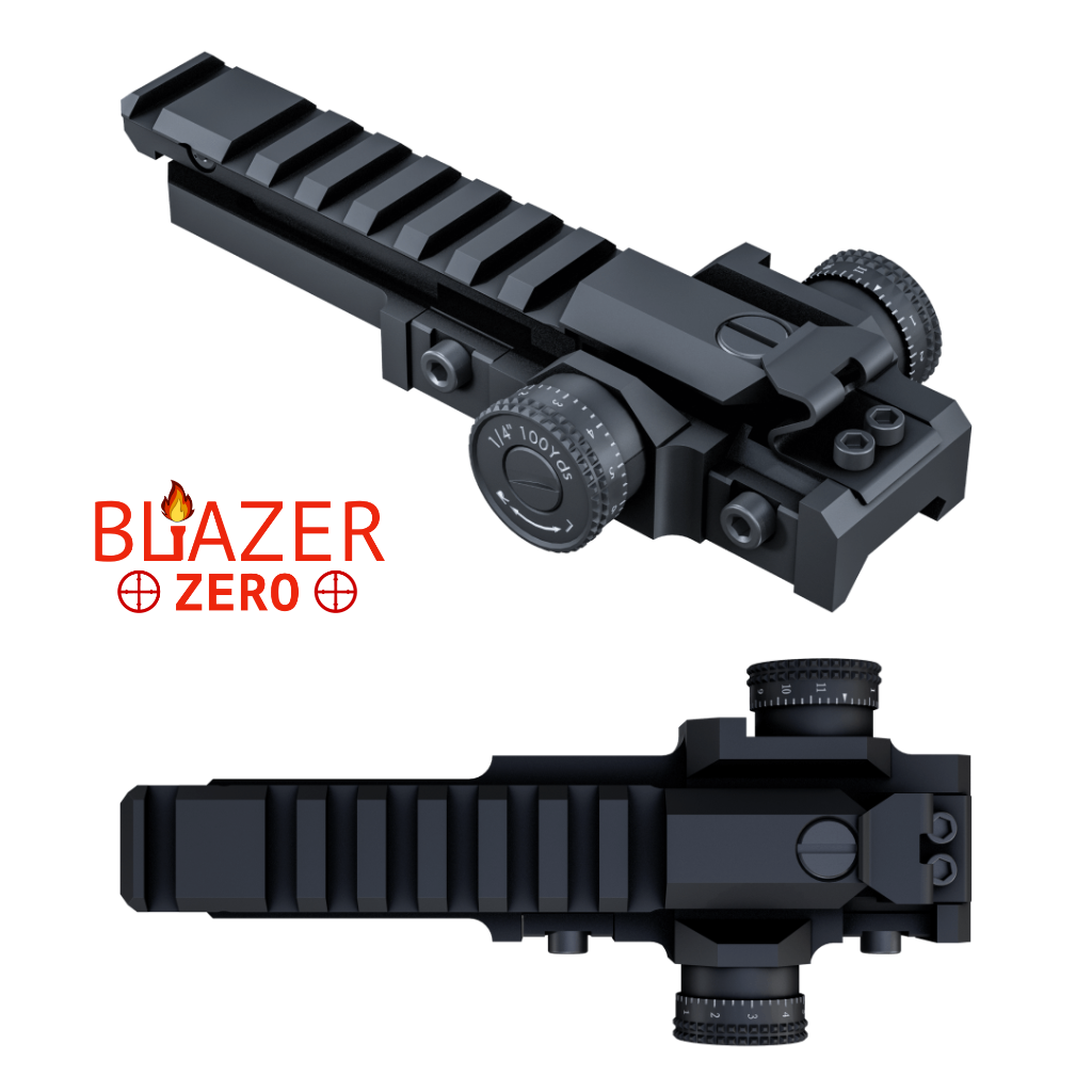 BLAZER Zero - Click Adjustable Mount for Z-BOLT® Long Range Laser LEP & BLAZER Illuminators
