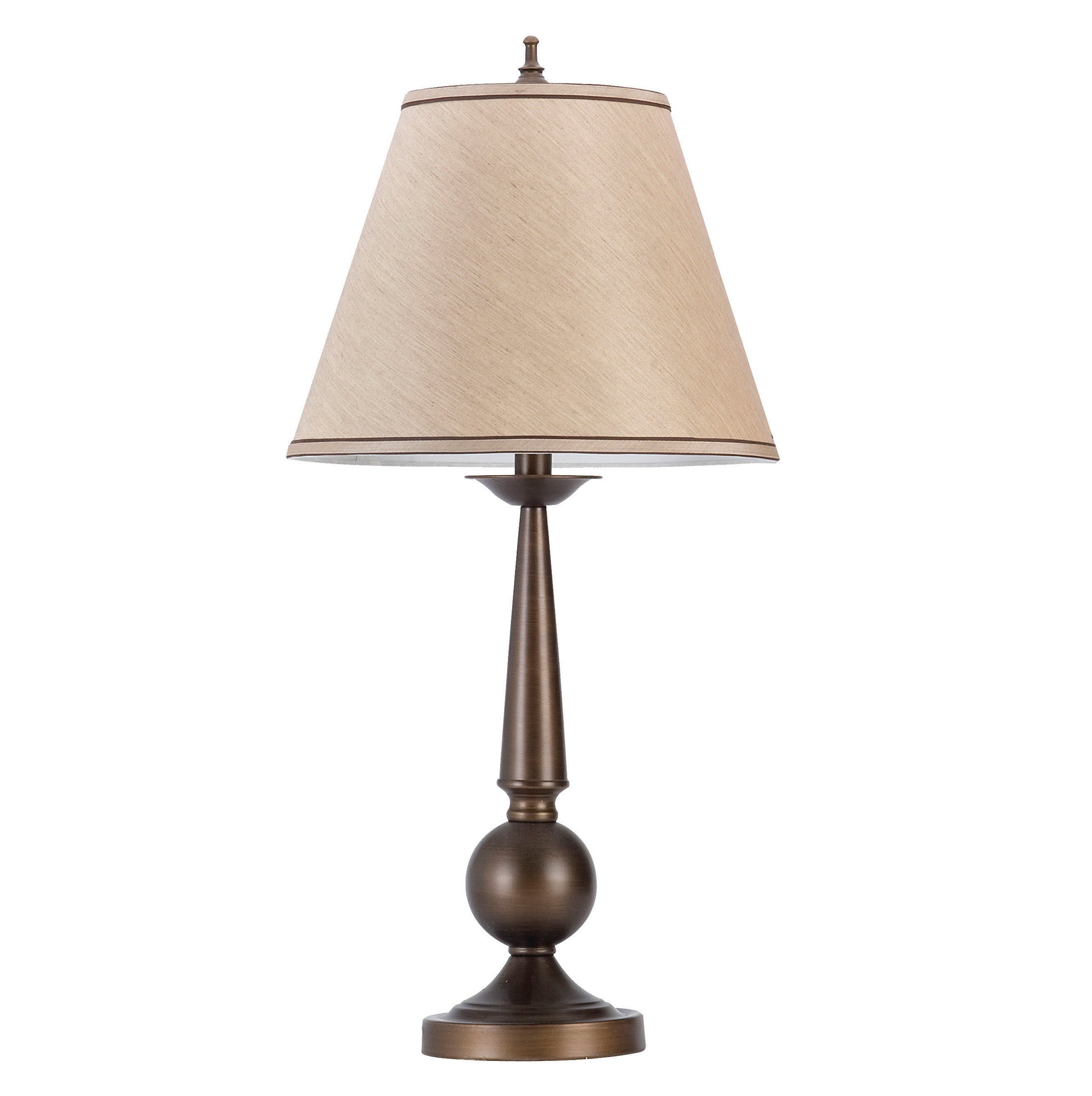 Benjara, Bronze Benzara Bm172261 Immaculate Traditional Table Lamp, Set Of Two, Finish