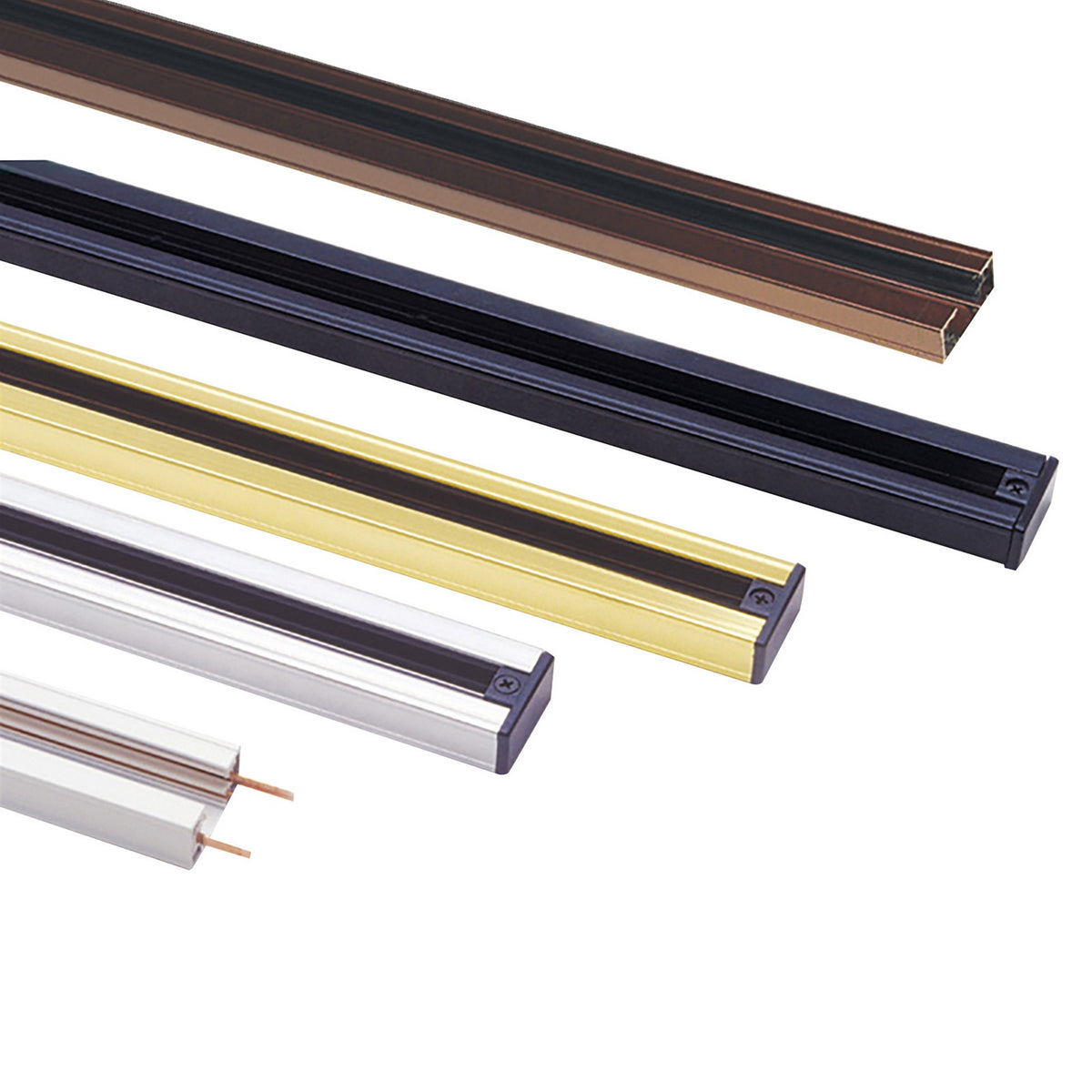 Site Light Rods 8 Feet Metal 3 Wire Track Lighting Extension Rod, Black – Lightsdaddy