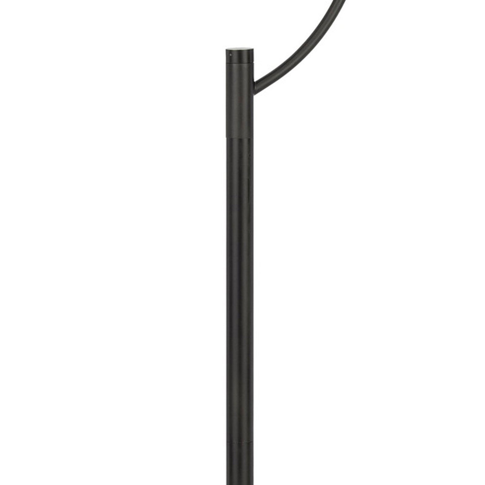 63 Inch Downbridge Lantern Metal Floor Lamp, Bronze Black