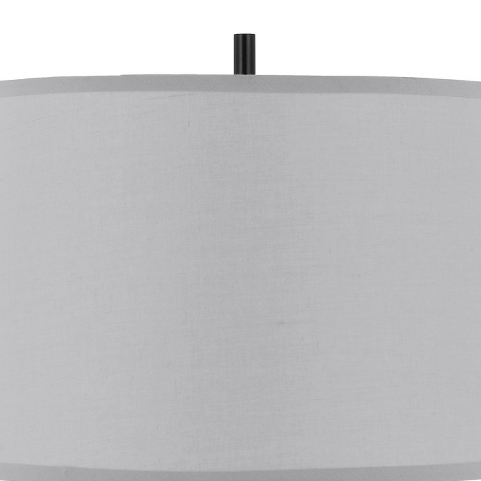 31 Inch Wood Accent Table Lamp with Dimmer, Glass Jar, Clear