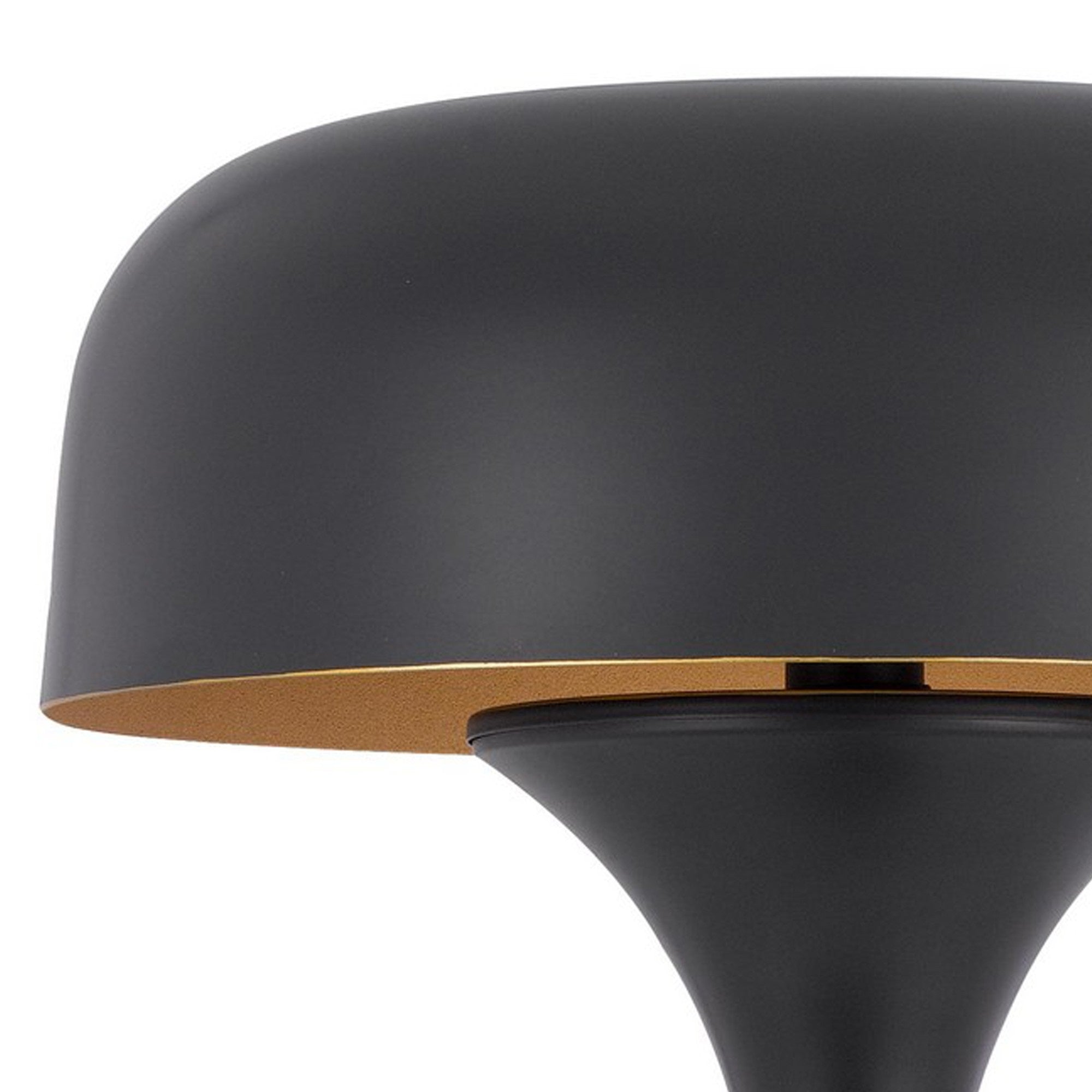 Emma 22 Inch Modern Desk Lamp, 2 USB, 1Type C Charging Port, Dark Bronze