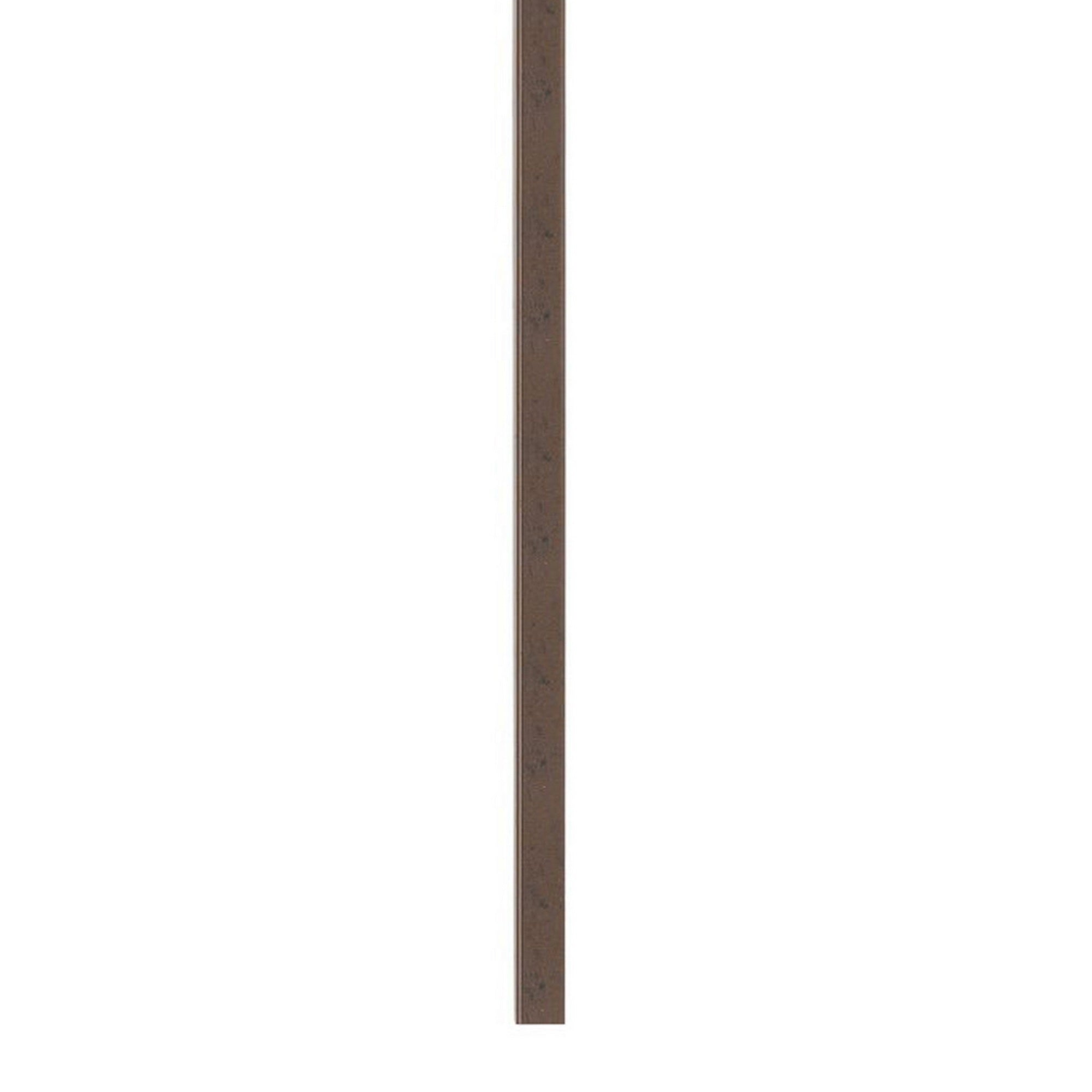 Nash 26 Inch Wall Lamp, Hardback Ivory Fabric Shade, Rust Brown Swing Arm