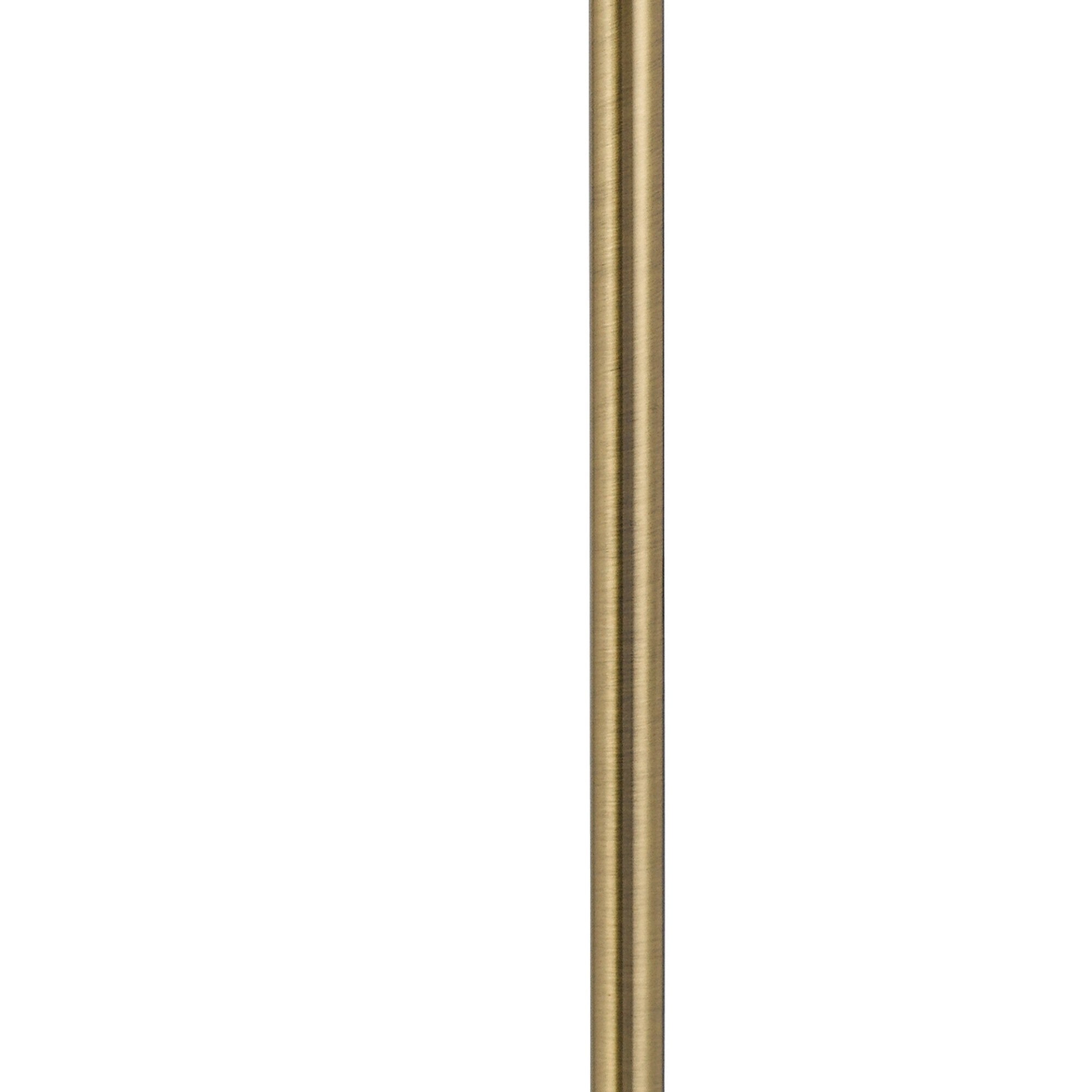 Benzara Dyna Integrated LED Desk Lamp with Wireless USB Port, 18 in., Antique Brass, Model BM295989