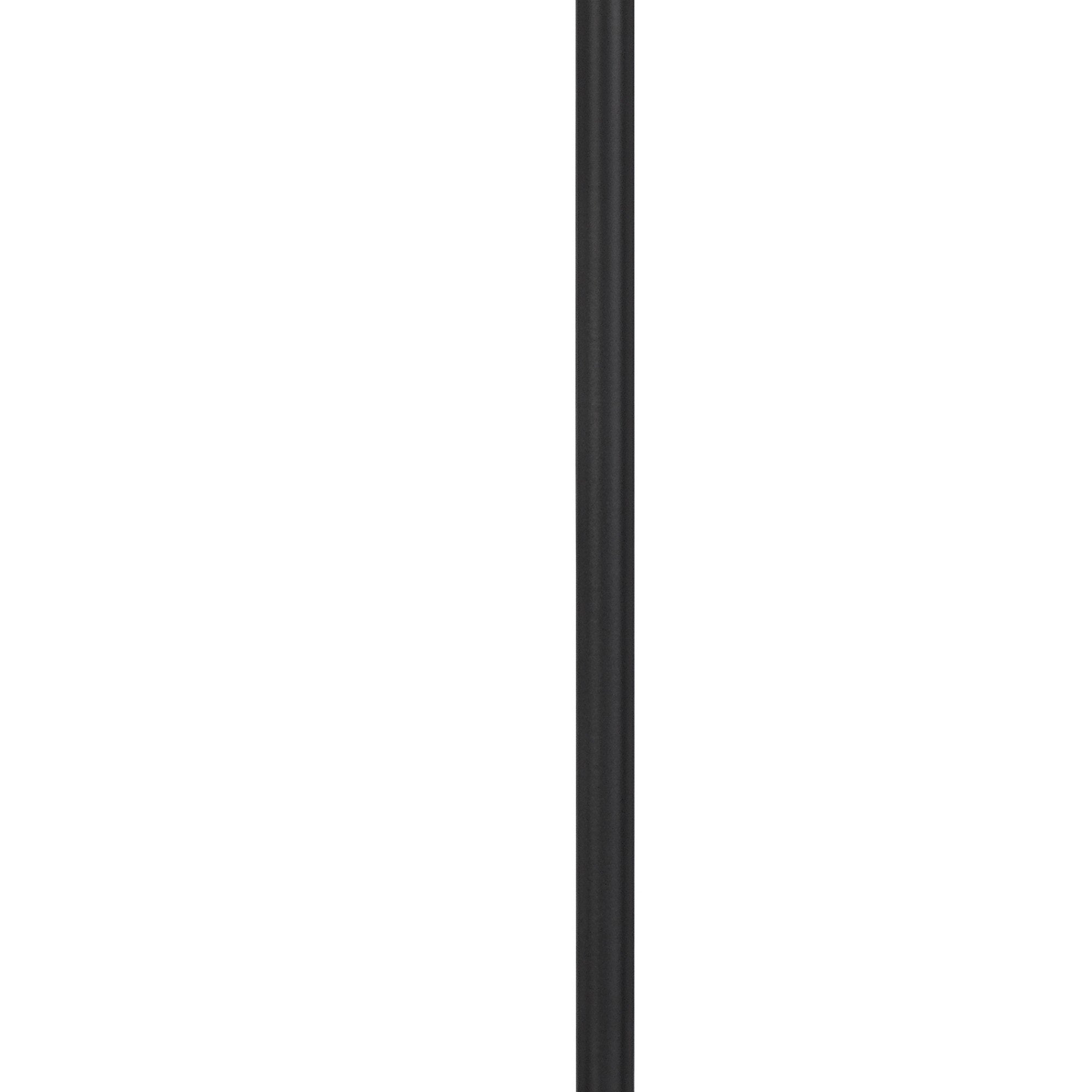 Benzara LED Desk Lamp with Wireless USB Port, 18 in., Matte Black, Model BM295991, Metal Construction