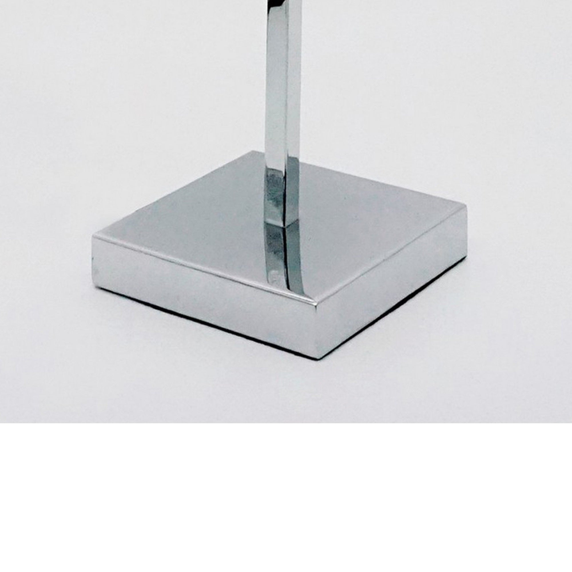 Benjara Bm300850 20 In. Hanging Crystal Accent Shade & Metal Base Modern Table Lamp Chrome