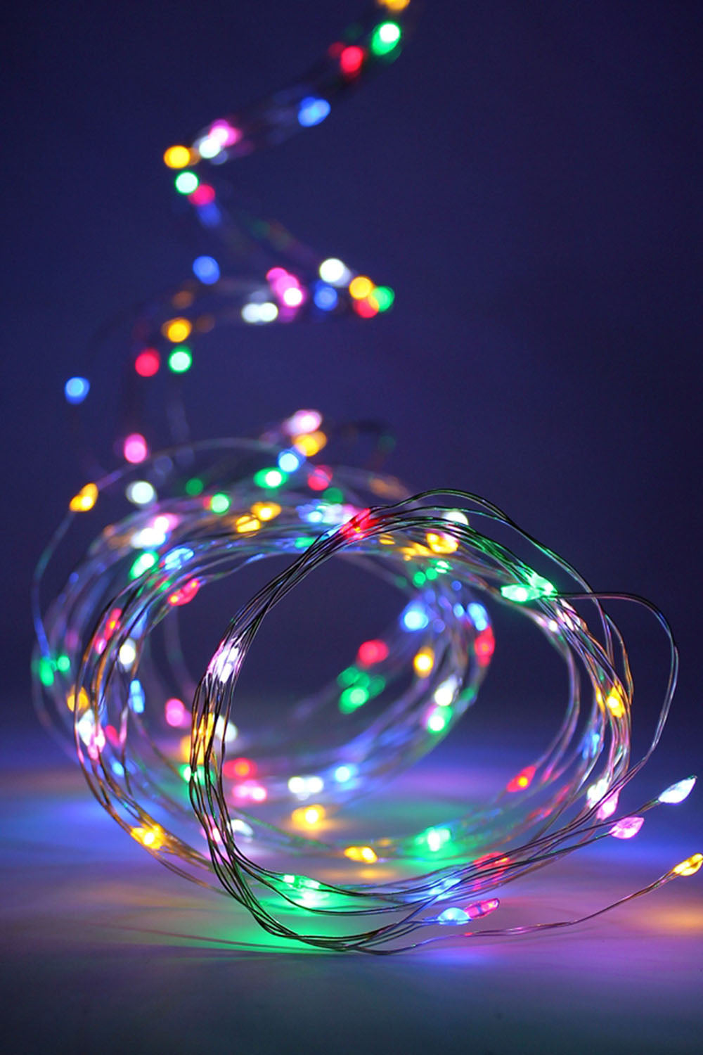Silver Copper Branch Tree Lights - Plug in