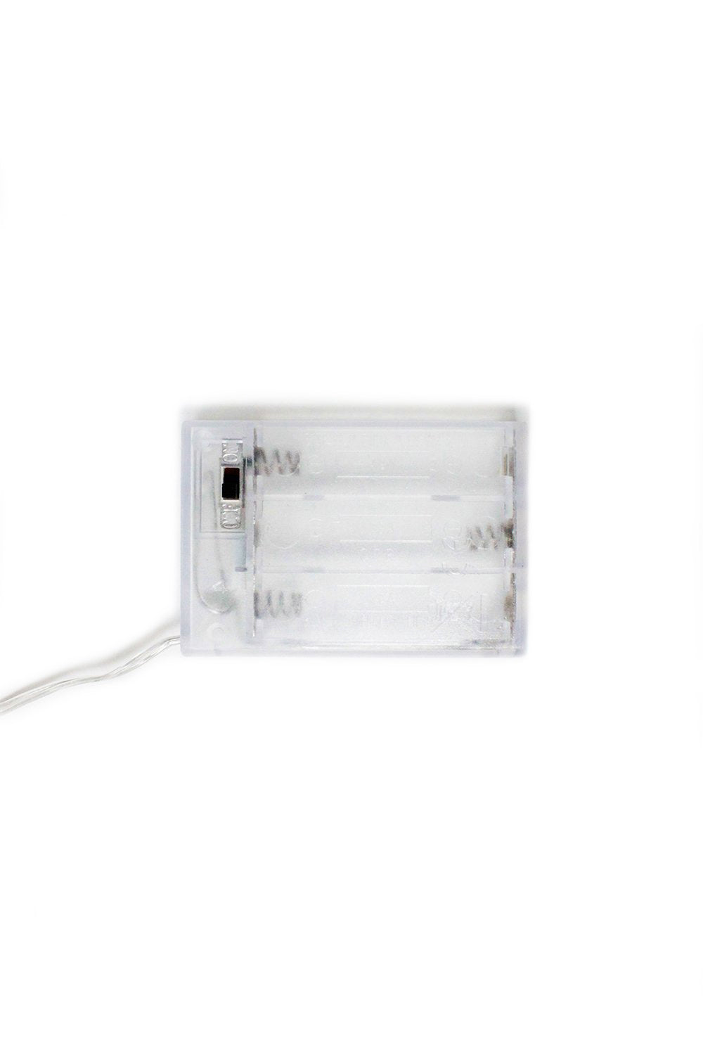 50 LED Silver Copper Fairy Lights - Battery Operated