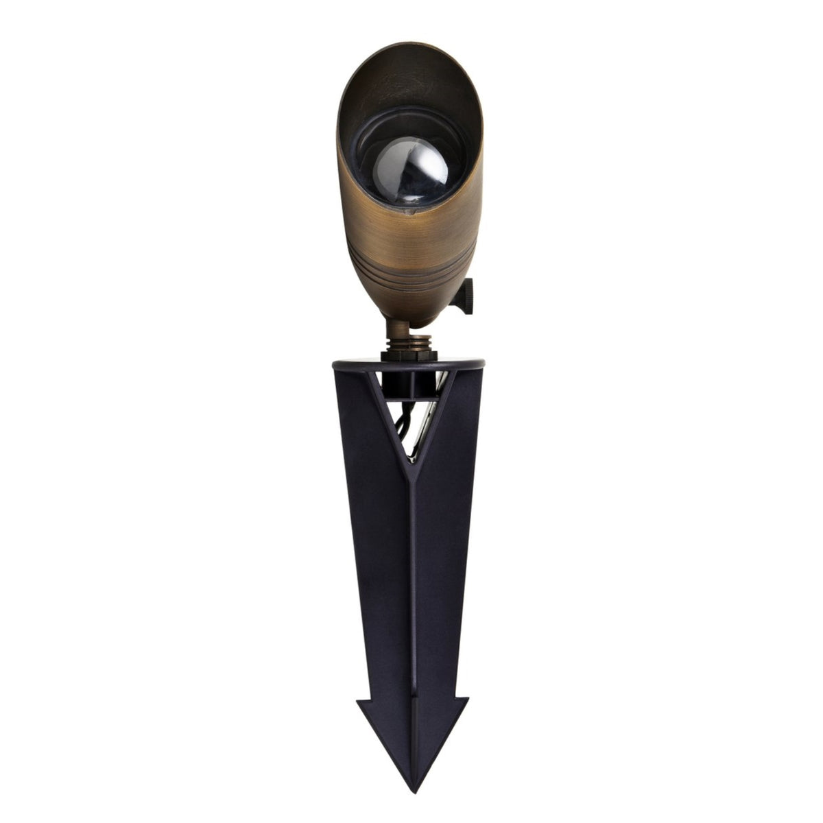 Outdoor Cast Brass spot light 3''w x 8.5''h
