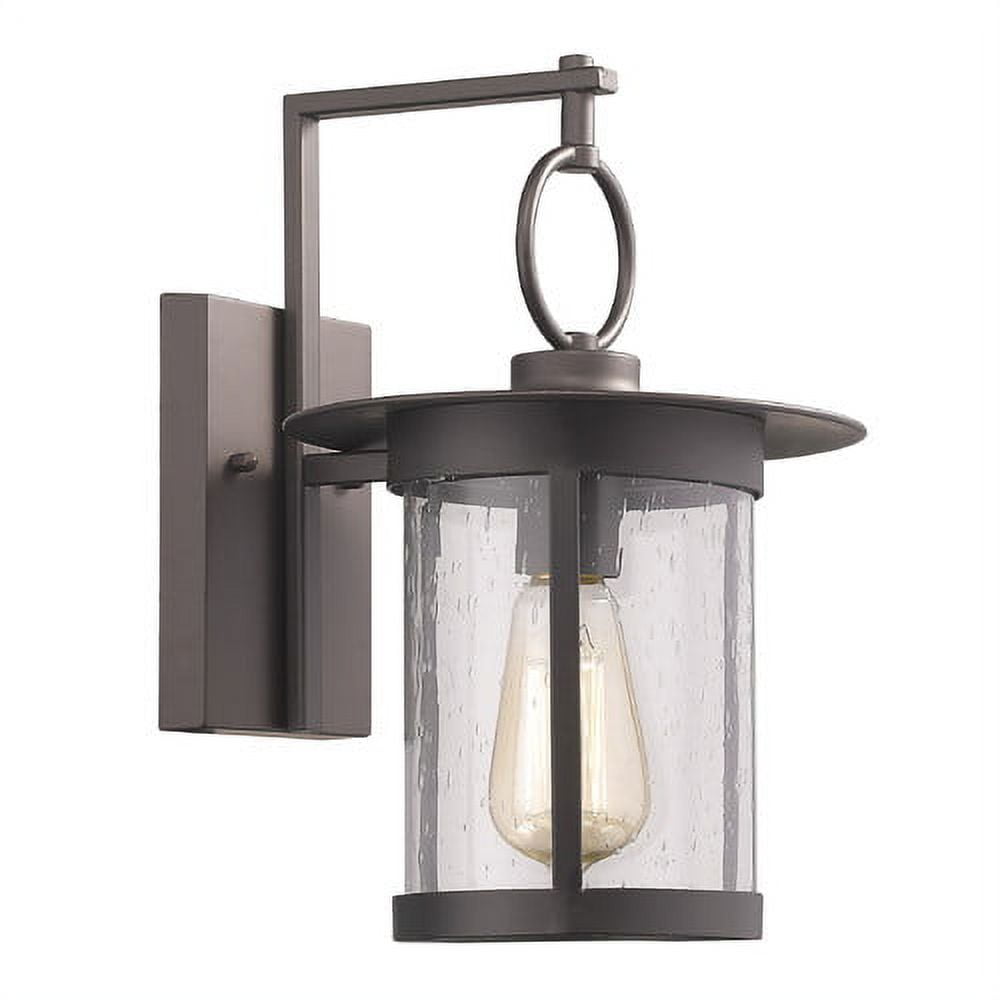 CHLOE Bronze Outdoor Wall Sconce, 1 Light, Glass, 12.2 x 8.07 x 9.84, Model CH22047RB12-OD1