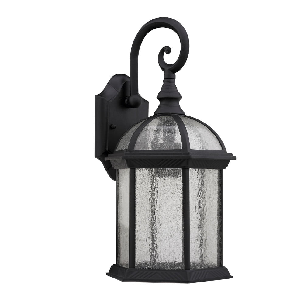Chloe Lighting Ch1611-Blk-Osd1 Transitional 1-Light Outdoor Wall Sconce, 16 X 8 X 8", Black