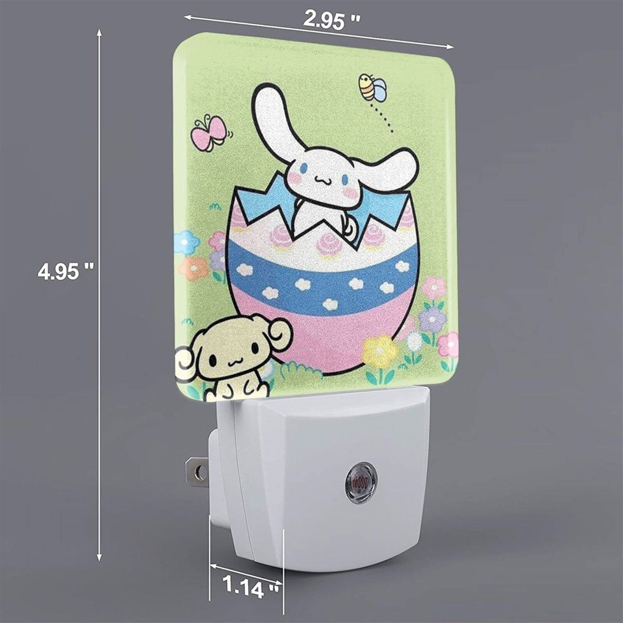 Cumino Led Night Light Lamp With Smart Sensor Dusk To Dawn Sensor Cool White Lights For Bathroom Hallway Decor Bedroom Kids Room