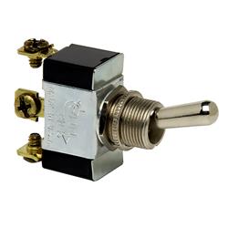 Cole Hersee Toggle Switch, SPDT, Model 5586-BP, Metal, 48in, Looped Color