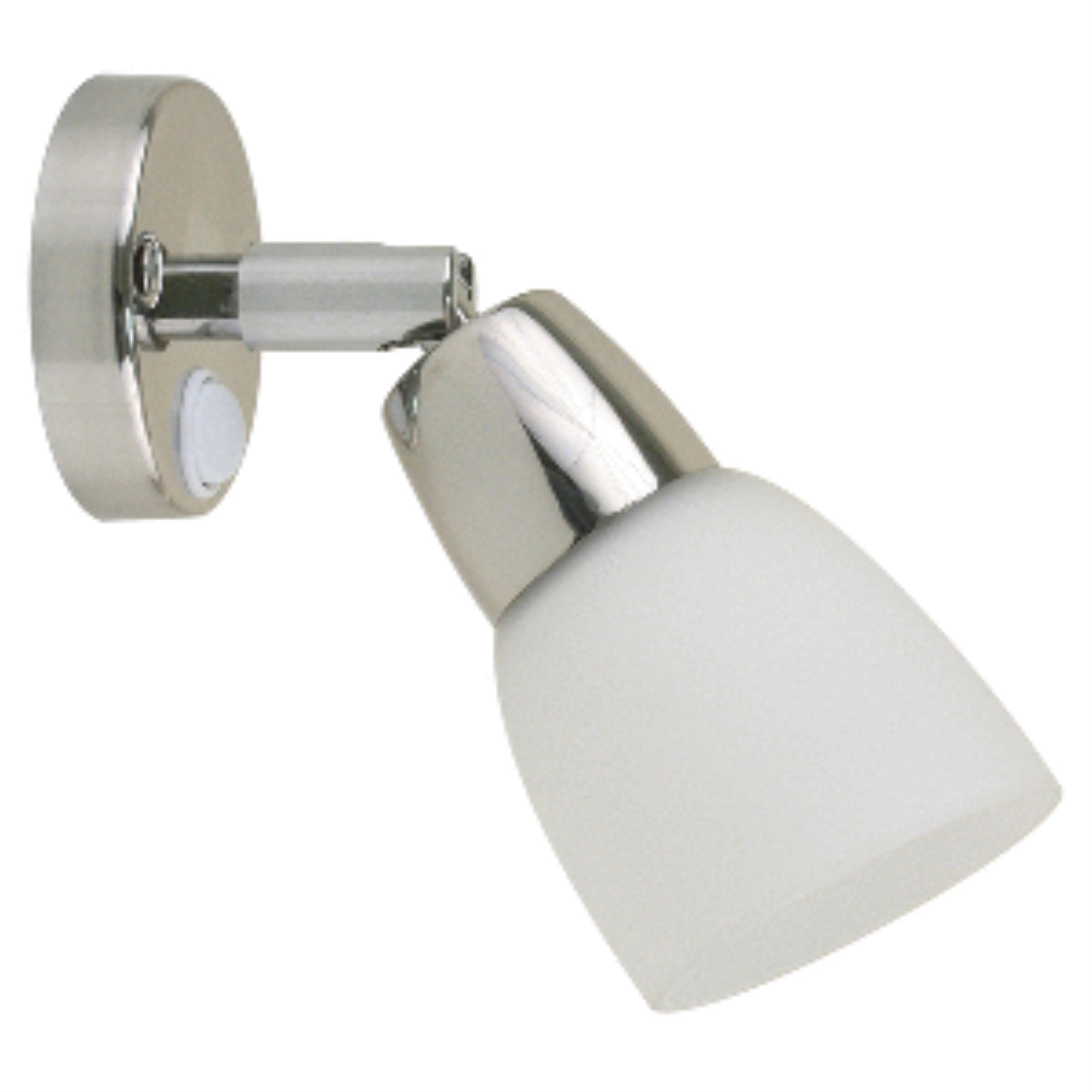 Scandvik 41365P Ss Reading Light W/Frosted Glass Shade - 10-30V