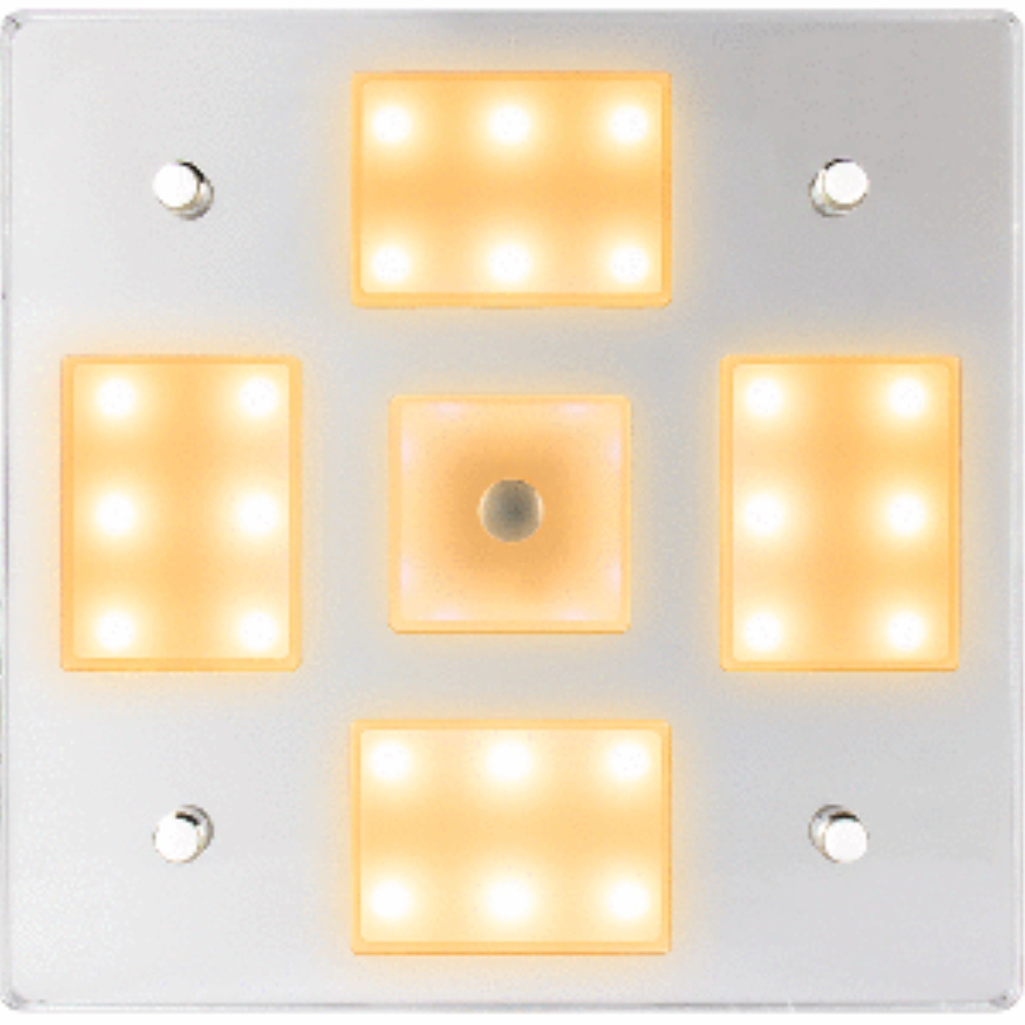 Sea-Dog Square Led Mirror Light Touch On/Off/Dim