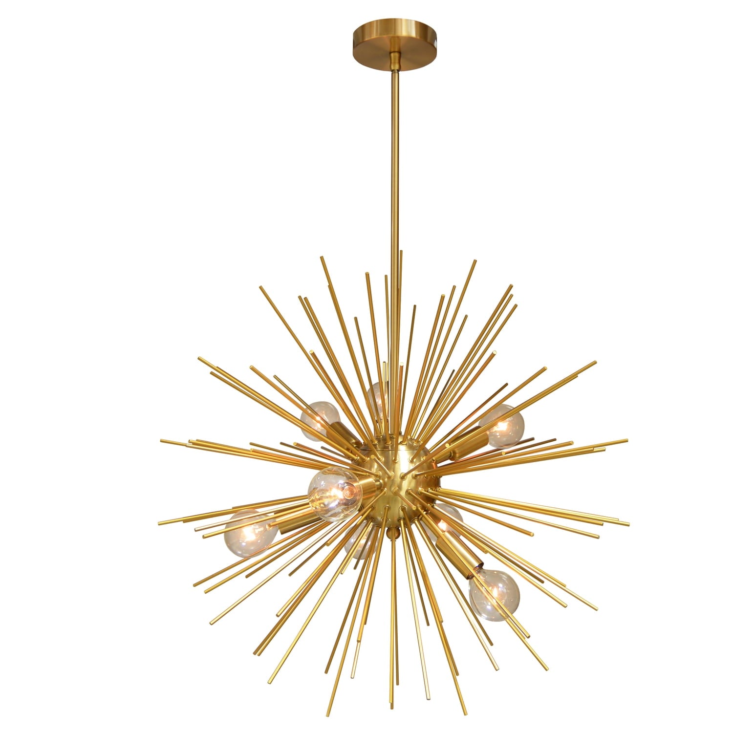8Lt Pendant, Gold & Vintage Bronze Finish