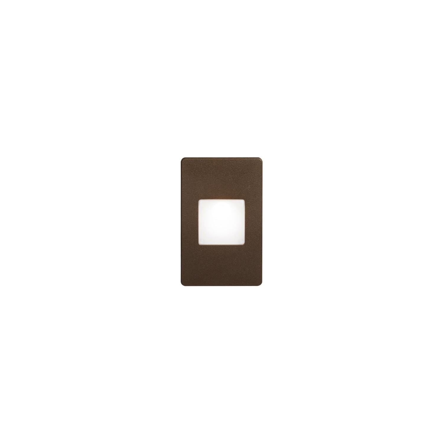 Dainolite DLEDW-245-BZ 120V Ac Input  2700K  33W IP65  Bronze Wall LED Light with White Lens