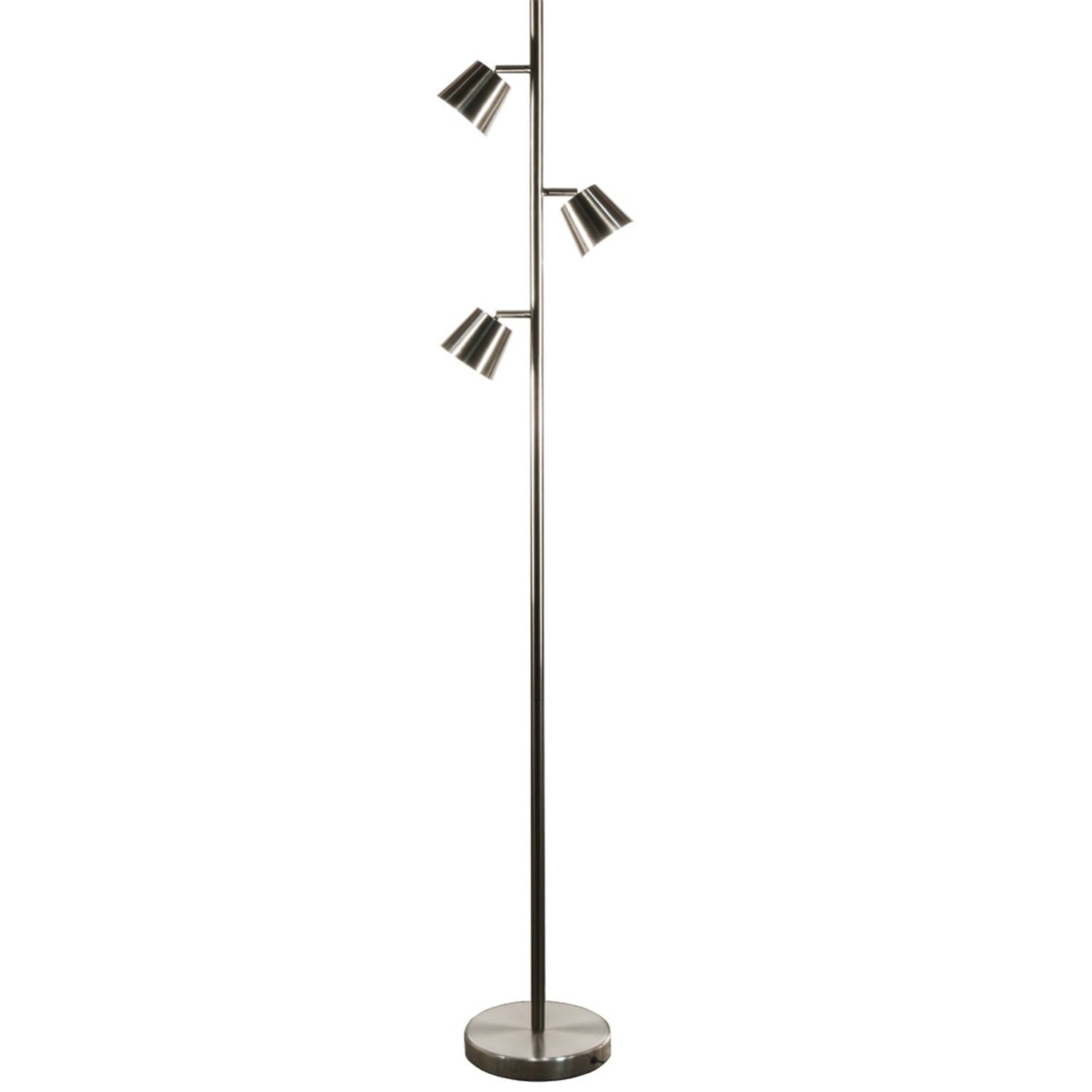 Dainolite Ltd 625Ledf-Sc Contemporary Modern Led Floor Lamp From Modern Collection In Chrome Finish, 9.00 Inches
