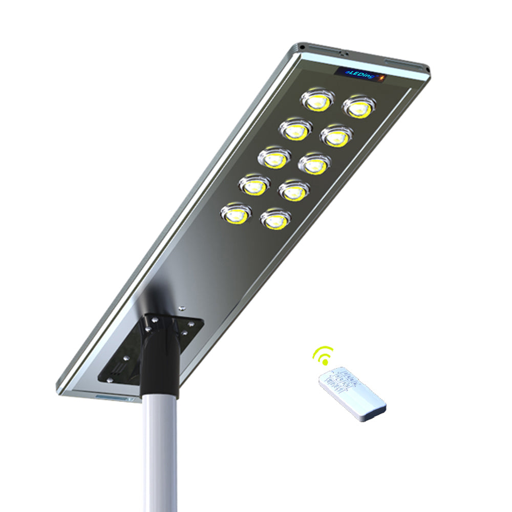 100-Watt 16000-Lumen Integrated Led Gray Motion Activated Outdoor Commercial Residential Parking Path Walkway Area Light