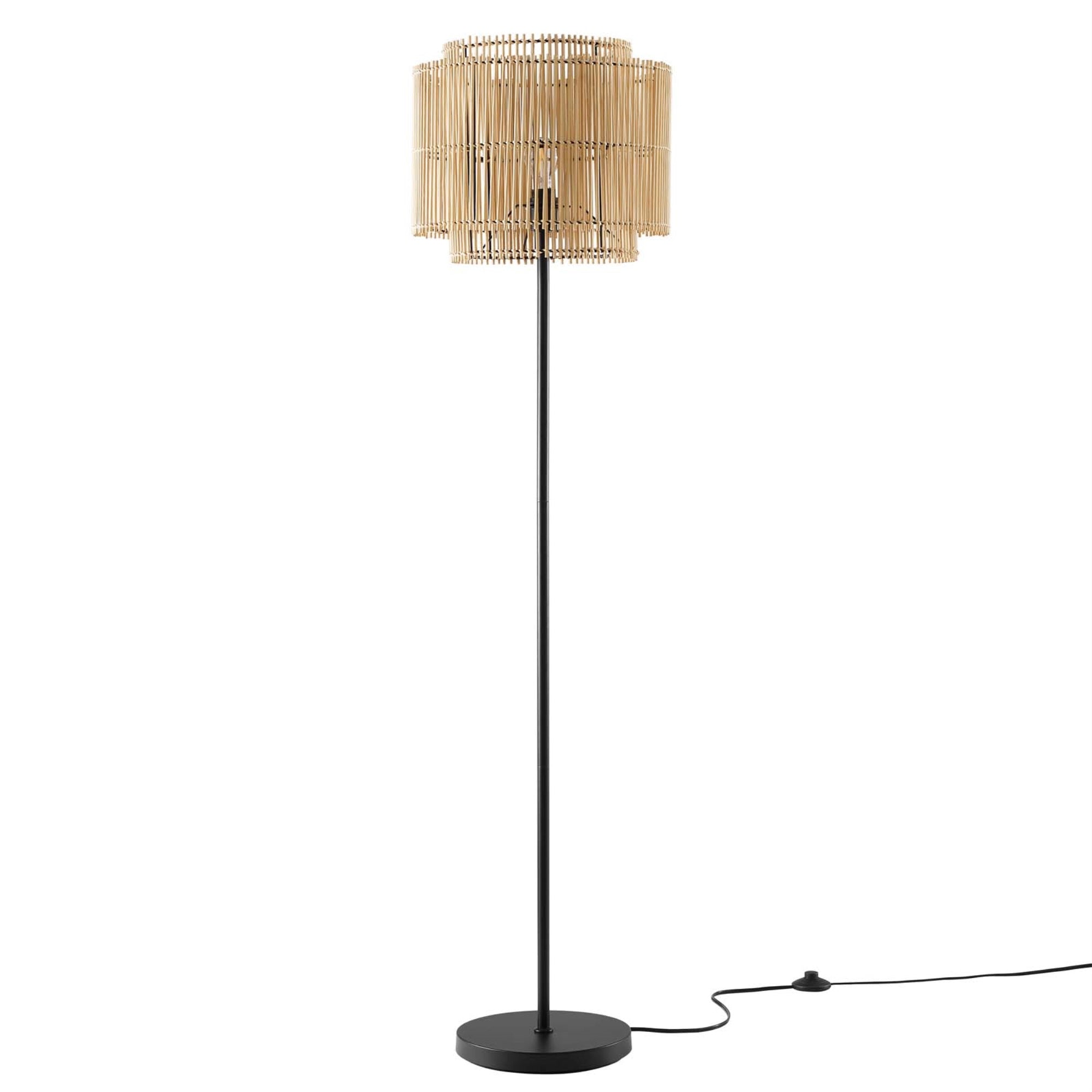 Nourish Bamboo Floor Lamp
