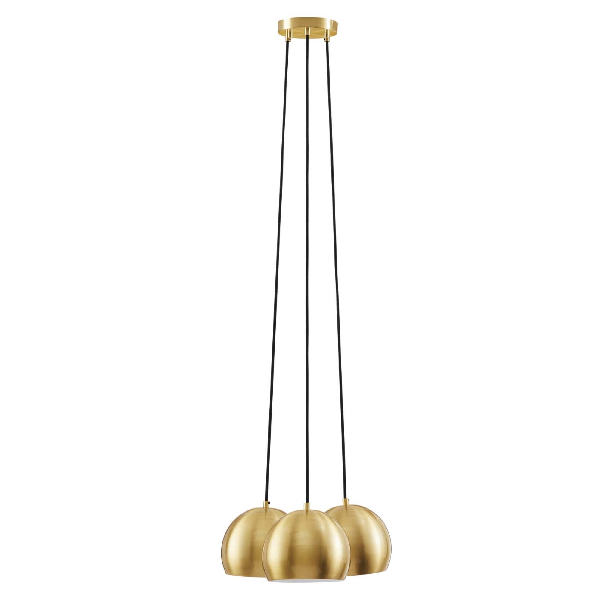 Chalice 3Light Metal Pendant