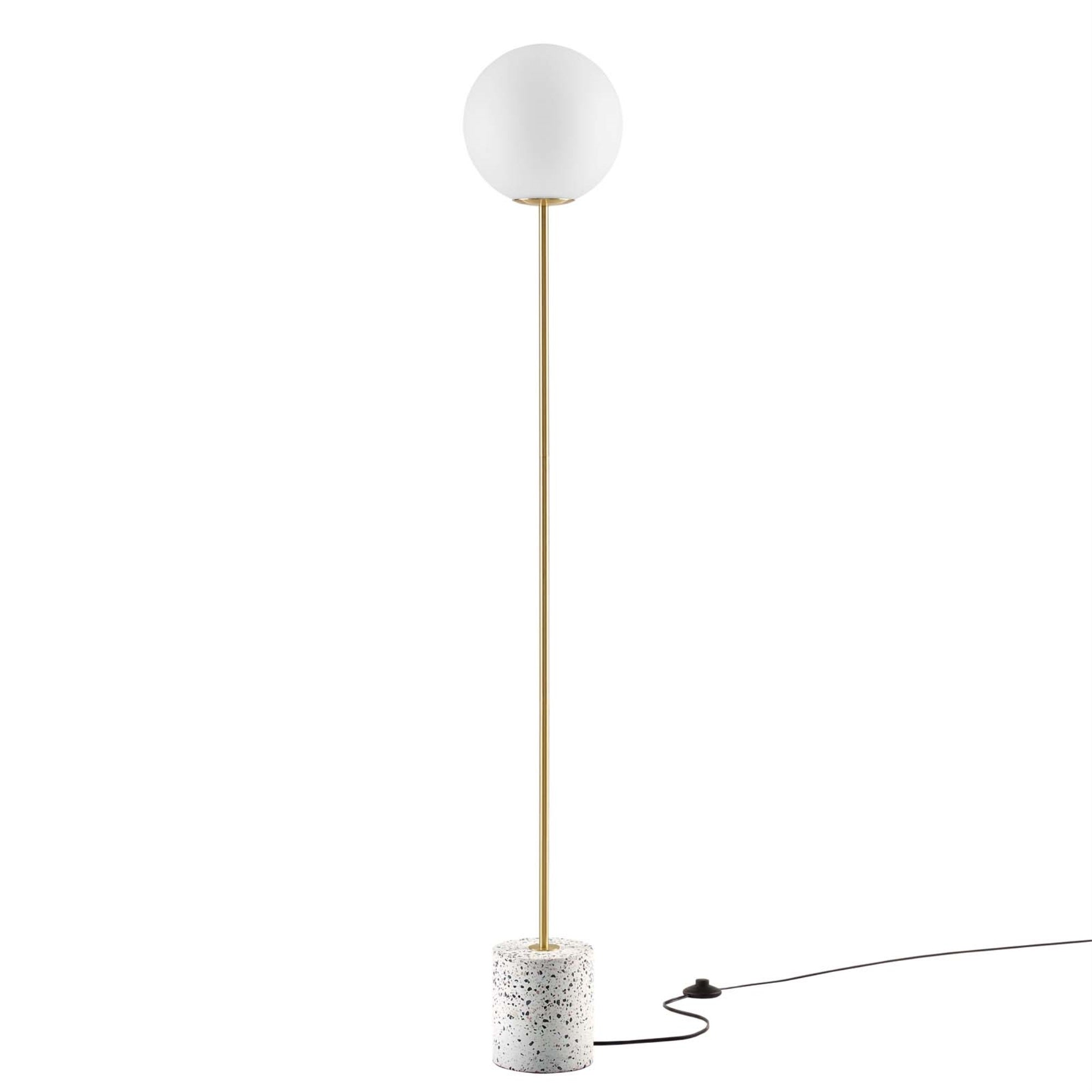 Ergode Terrazzo Floor Lamp - Captivating Mid-Century Modern Lighting