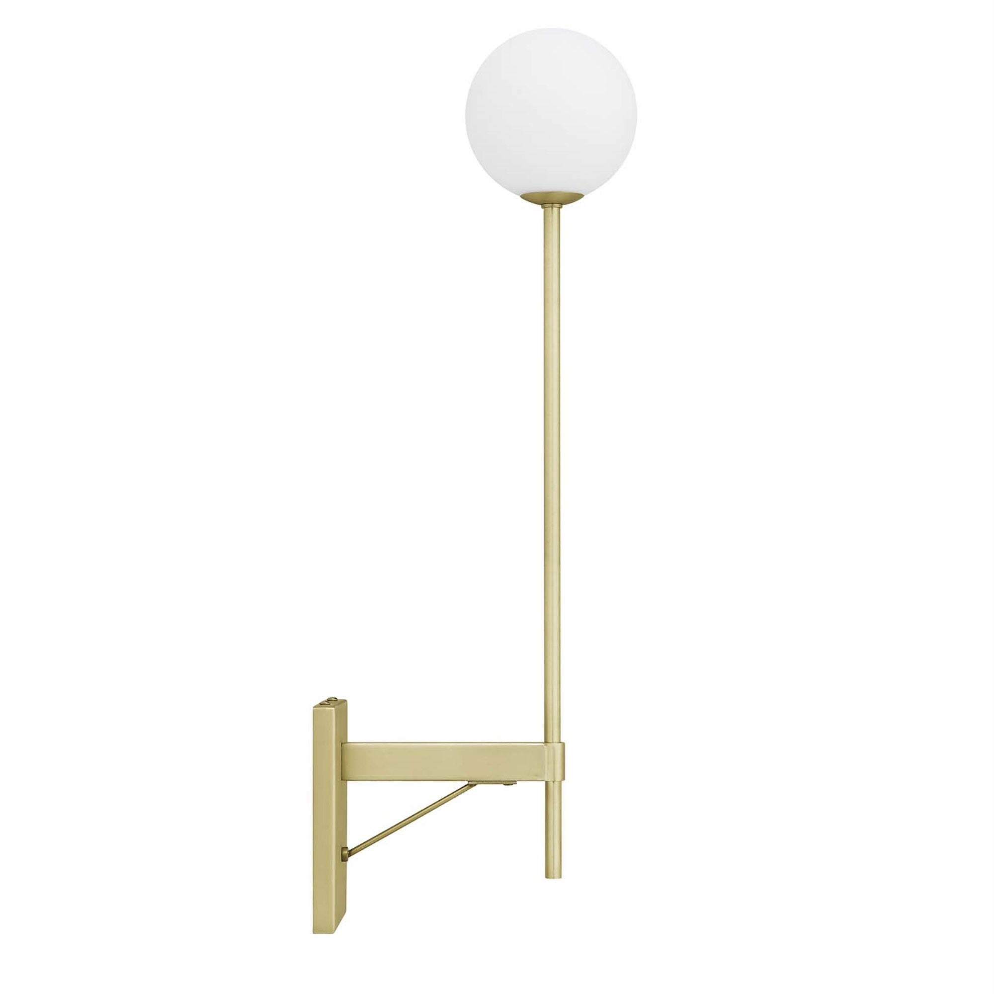 Modway Riva Wall Sconce, Satin Brass, Metal, Model EEI-6533-SBR