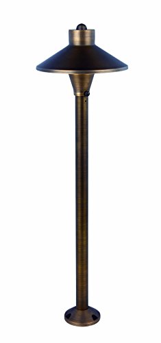 ELEGANT Elitco P801 Landscape Spotlights, Antique Brass, 7in Size, G4 Halogen 20W (Light Source Not Included)