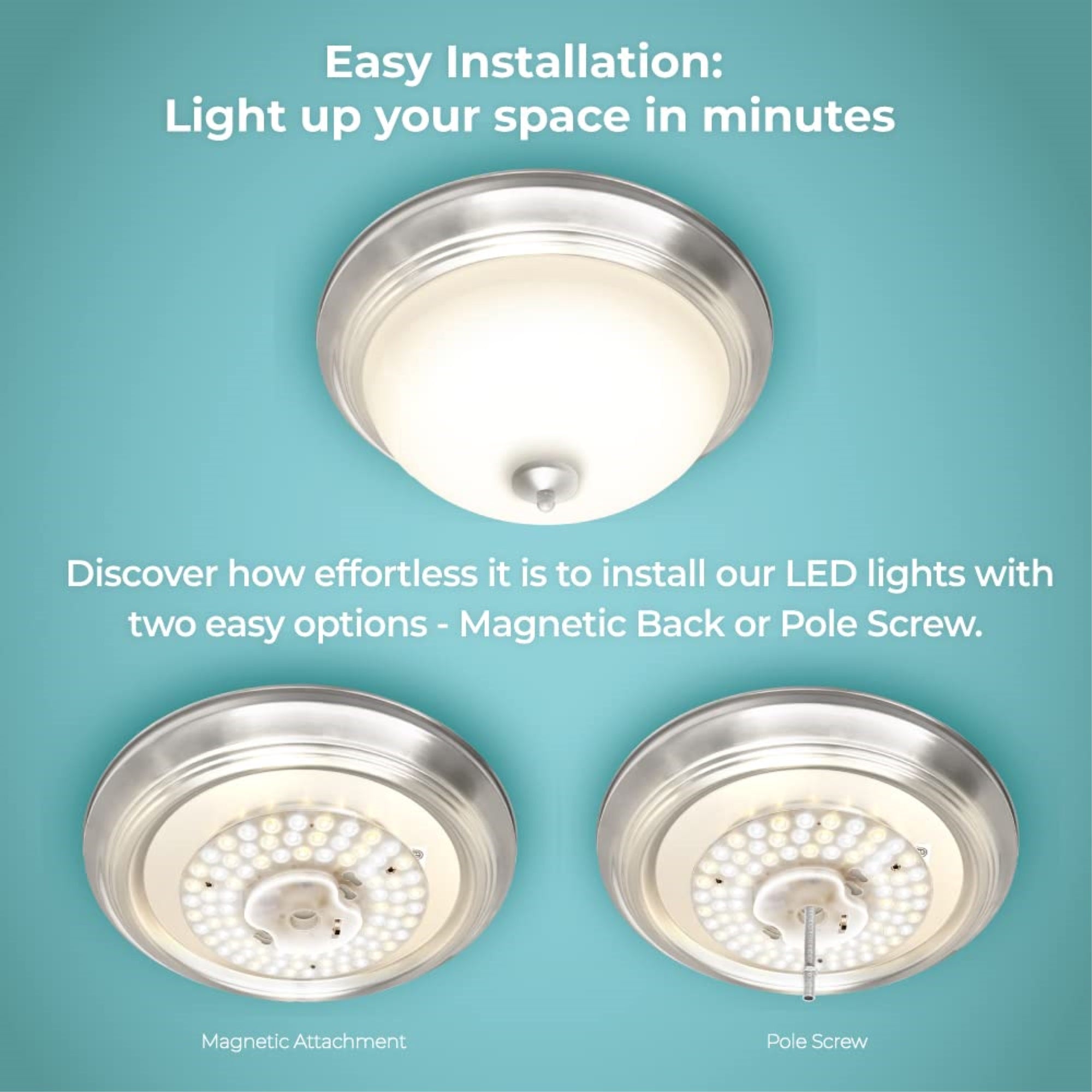 Euri Lighting Dimmable LED Light Engine 15W 5.12in Aluminum EMP-2000cec-15 3000K/4000K/5000K Energy Star