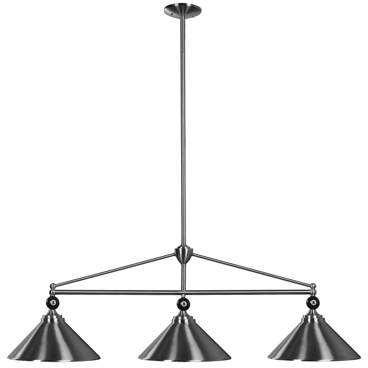 54 3 SHADE BILLIARD FIXTURE