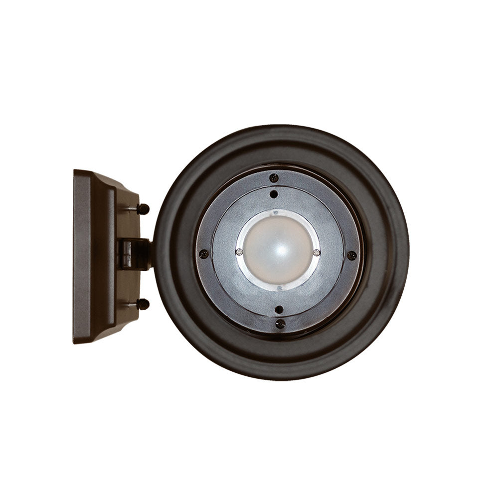 Euri Lighting Outdoor Patio LED Wall Lantern, 12.5W, 1200 Lumens, 3000K Soft White, Oil Rubbed Bronze, Model EOL-WL17BRZ