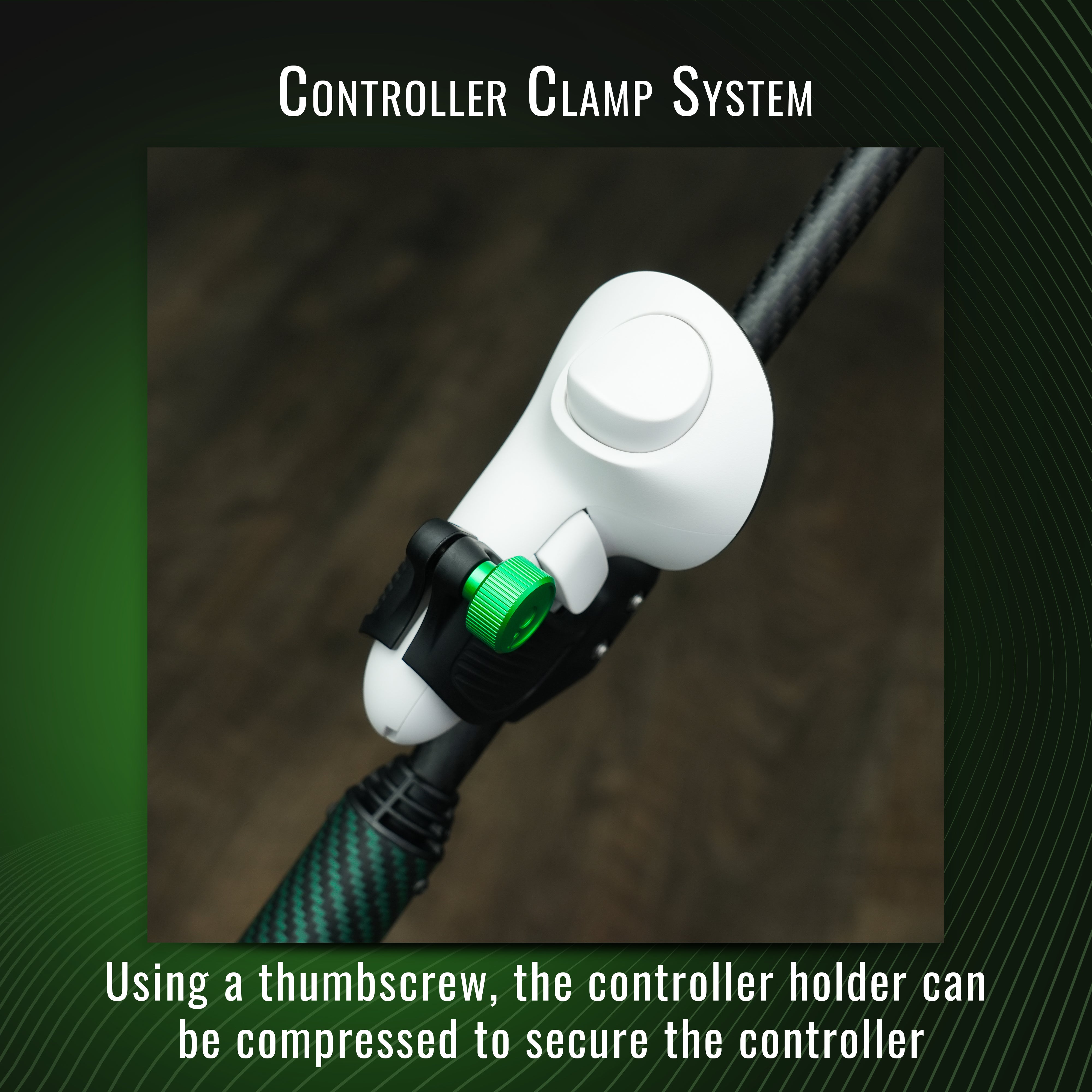 DriVR Elite - Adjustable VR Weighted Golf Club Handle Accessory - Compatible with Quest 2, 3/3s, and Pro