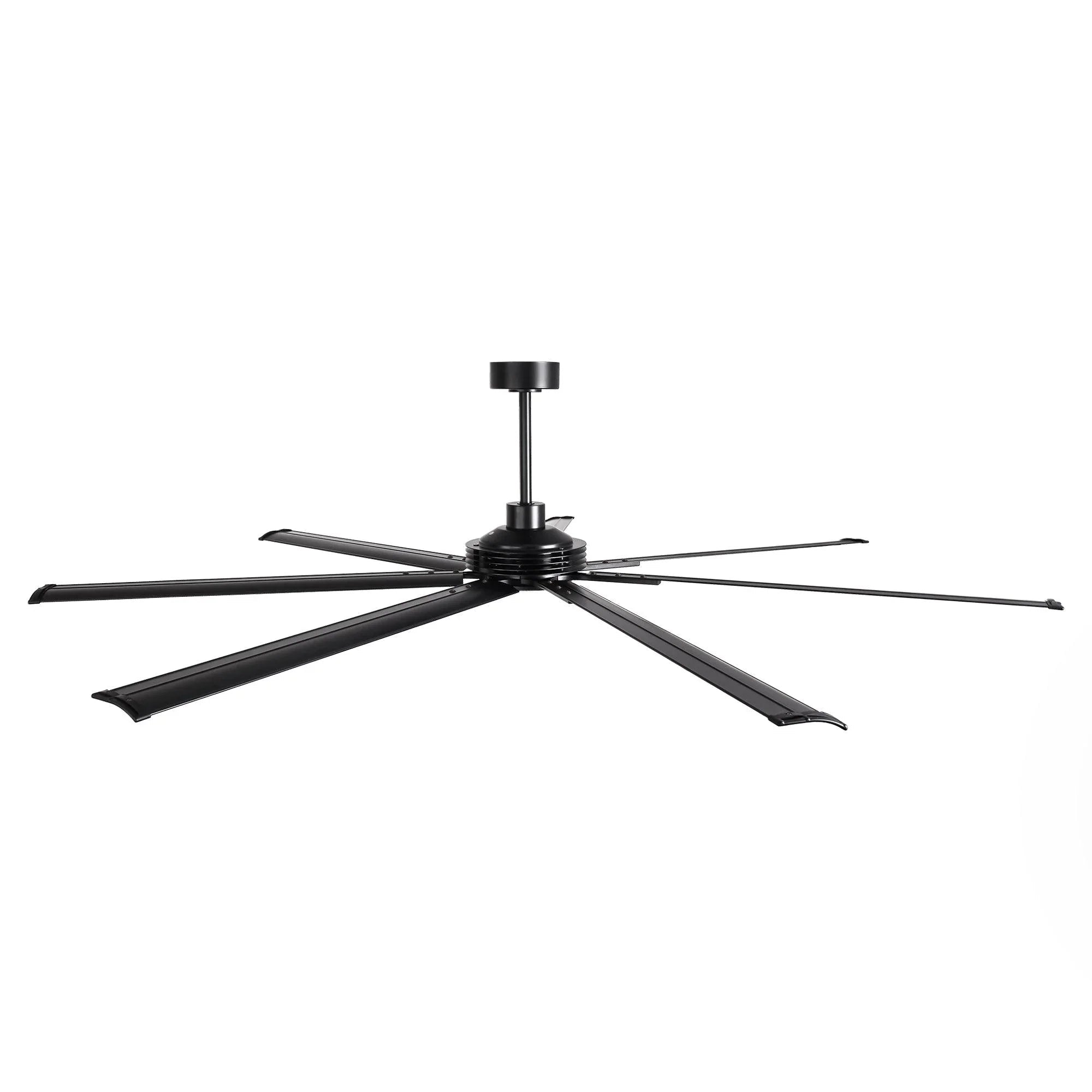 Padus Large Ceiling Fan with Dimmable Light and Remote Control